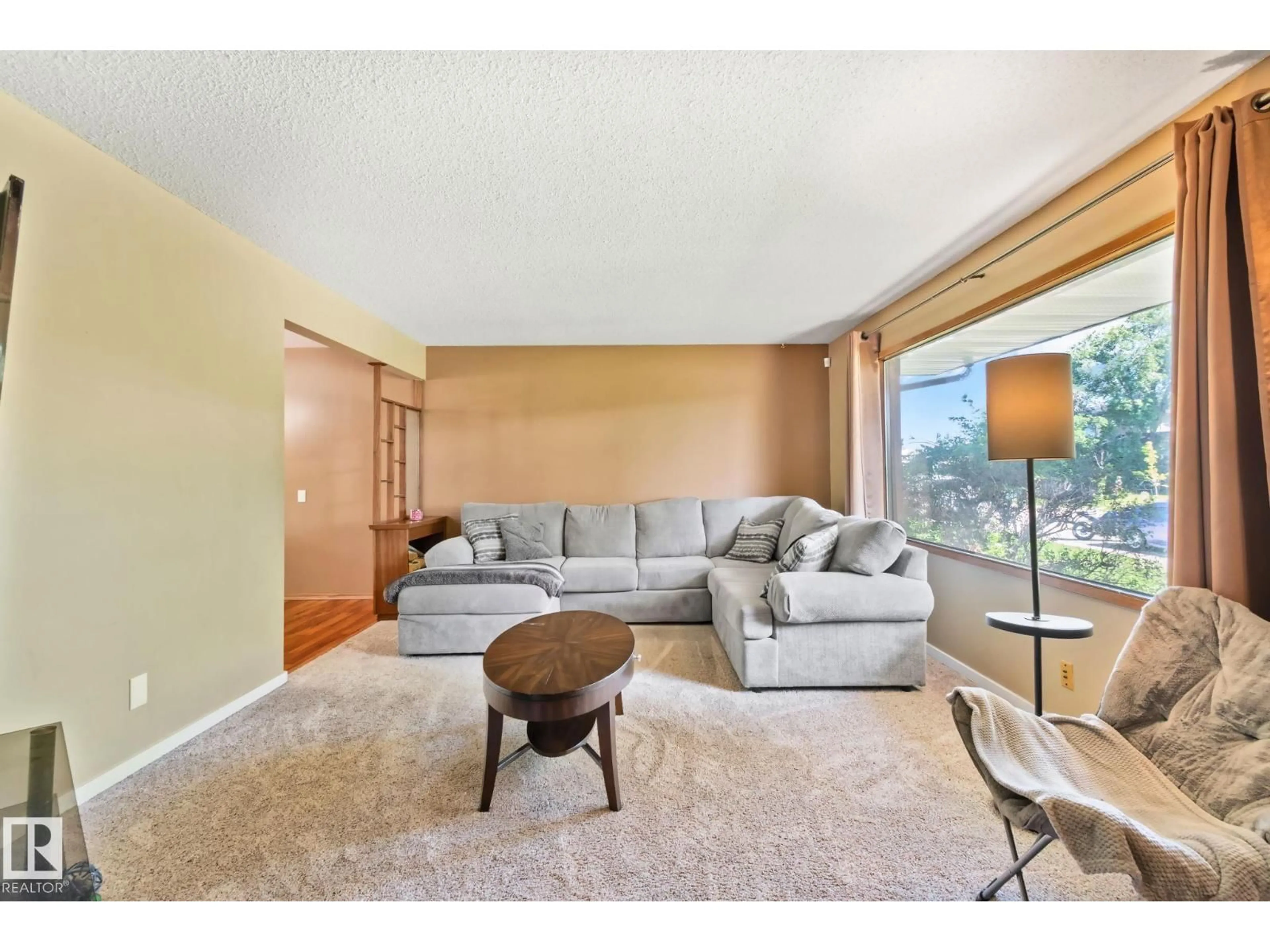 Living room with furniture, unknown for NW - 14820 75A ST, Edmonton Alberta T5C1A5