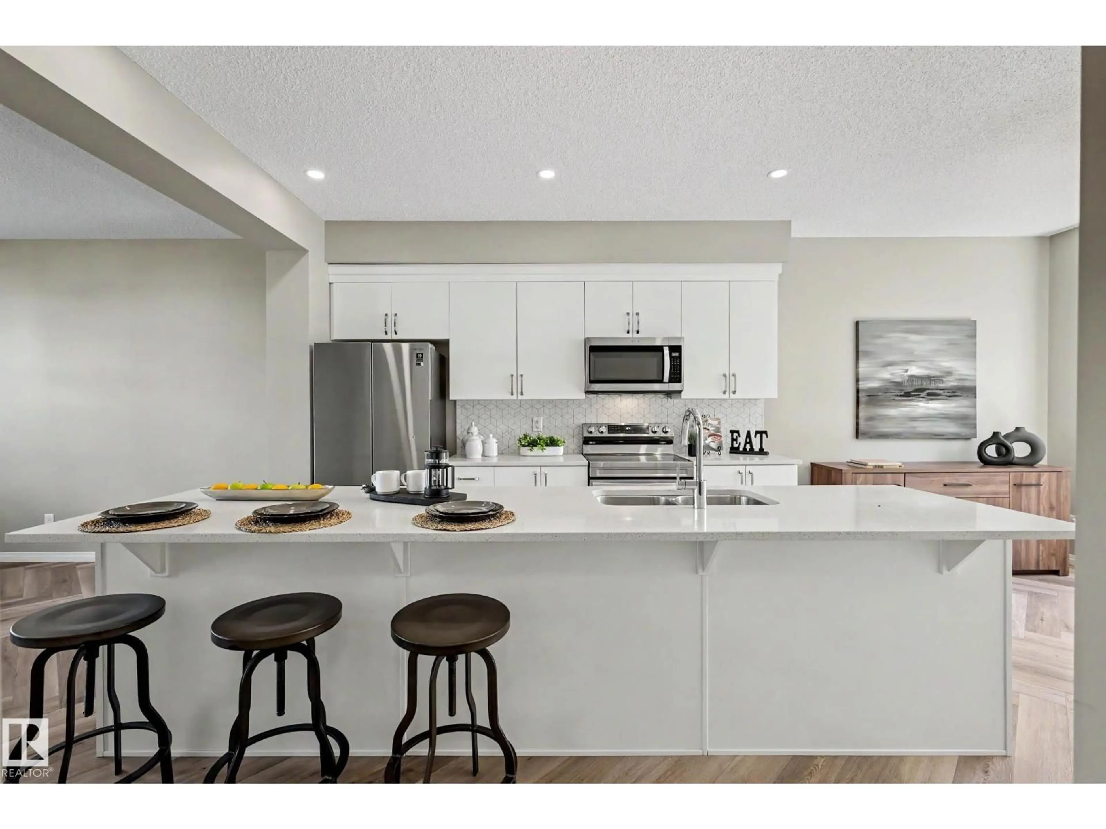 Open concept kitchen, unknown for #53 - 2072 WONNACOTT WY, Edmonton Alberta T6X2V7