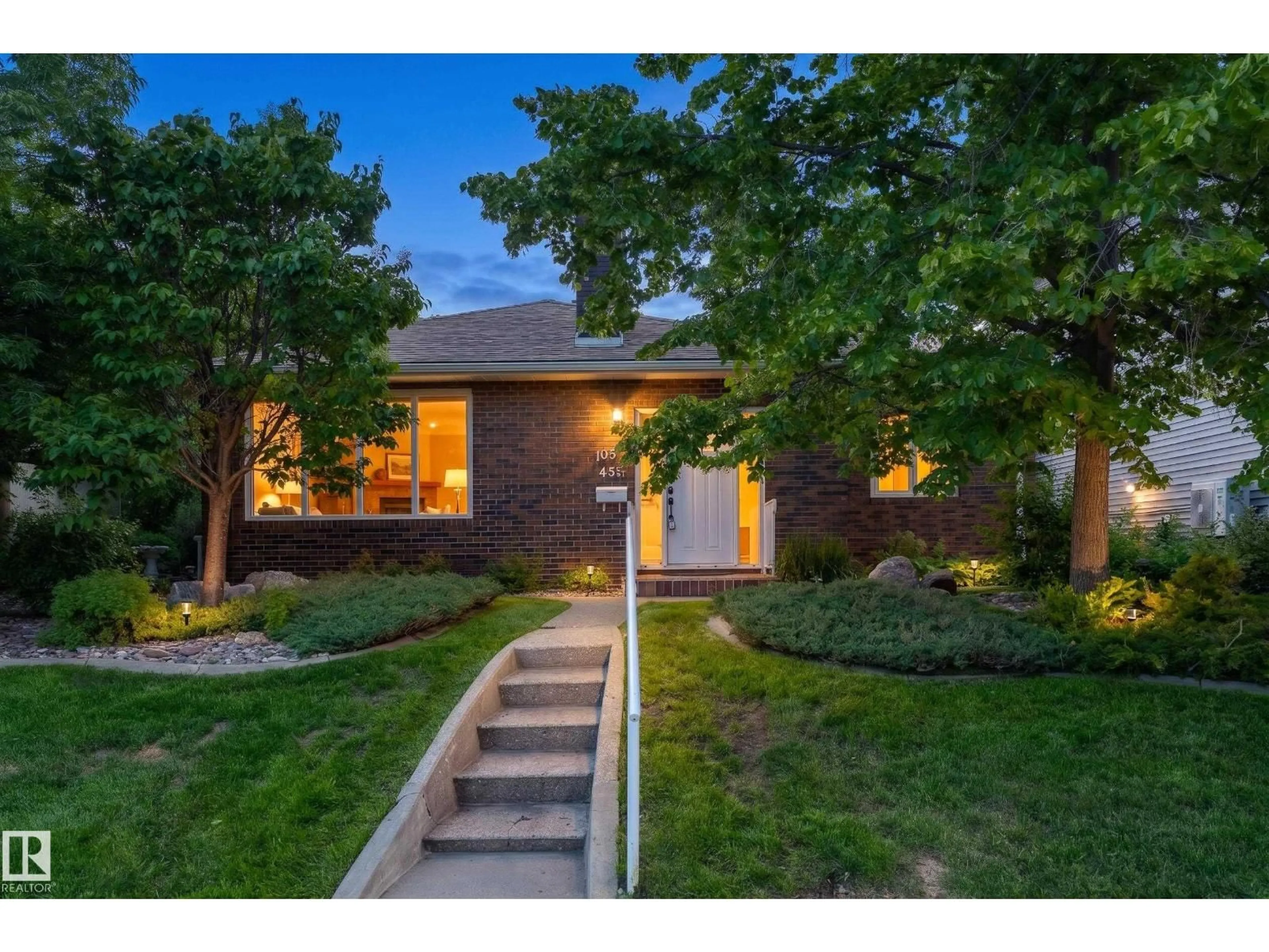 Home with brick exterior material, street for 10512 45 ST, Edmonton Alberta T6A1X3