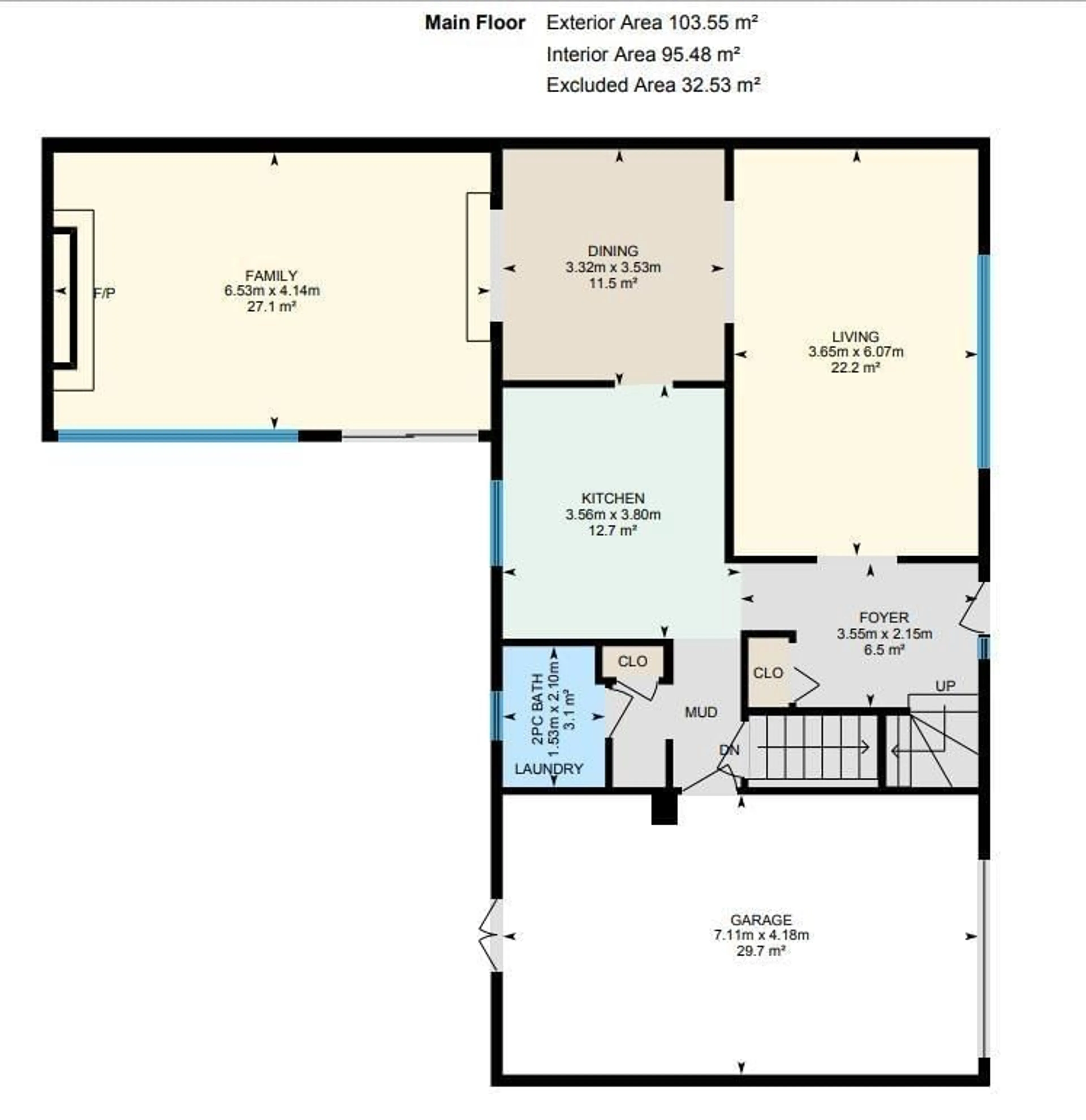 Floor plan for 39 MANOR DR, Sherwood Park Alberta T8A0P9