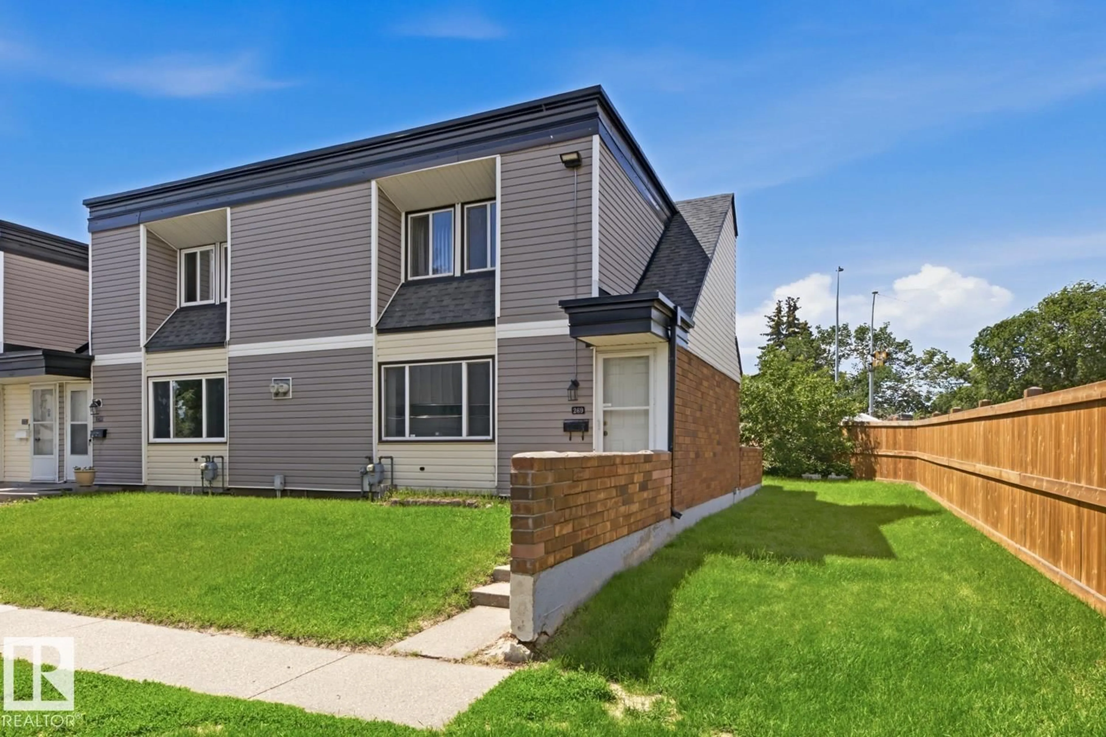 A pic from outside/outdoor area/front of a property/back of a property/a pic from drone, street for #269 - 3307 116A AV, Edmonton Alberta T5W5J9