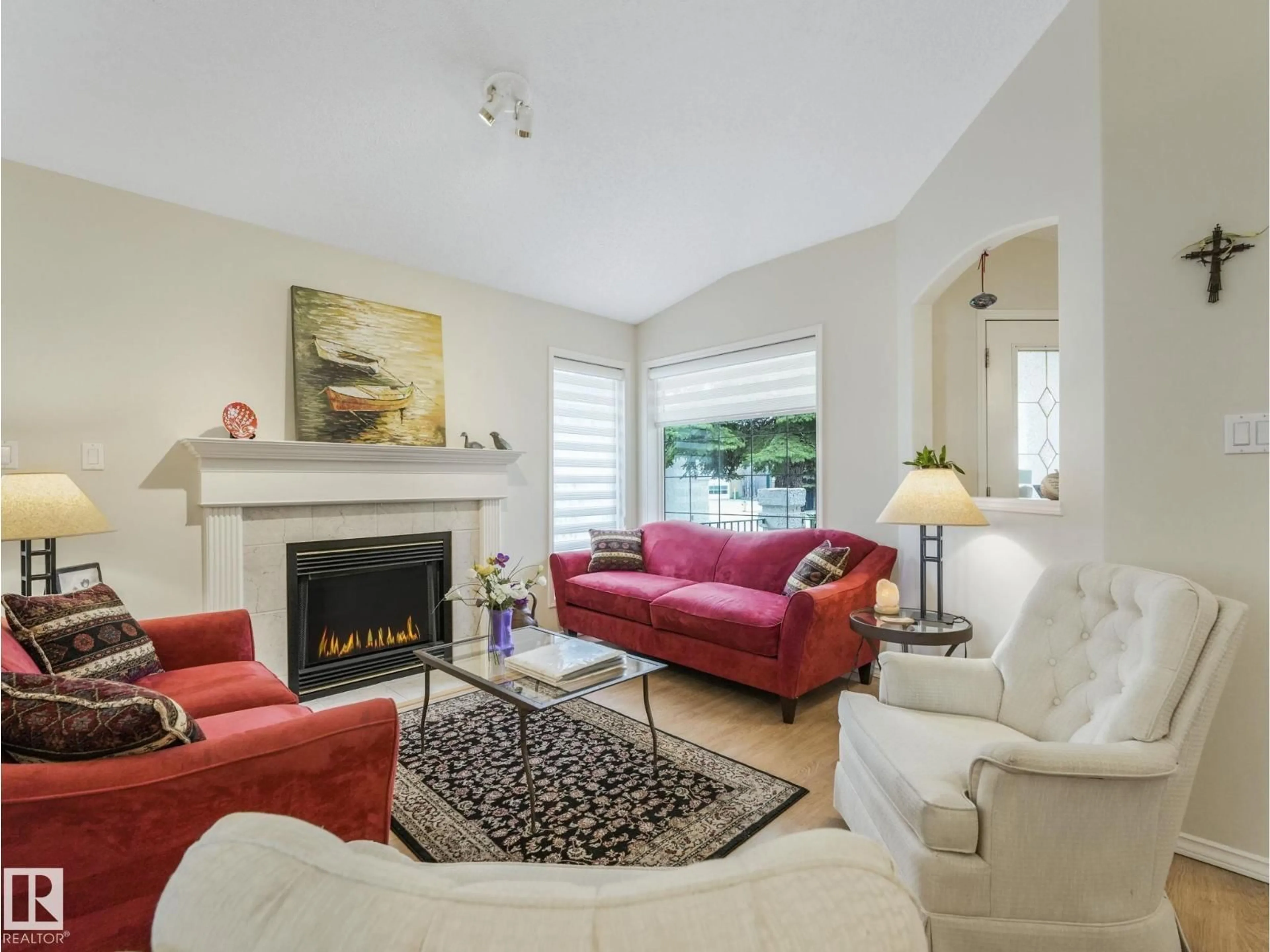 Living room with furniture, unknown for 122 HADDOW CL, Edmonton Alberta T6R2P8