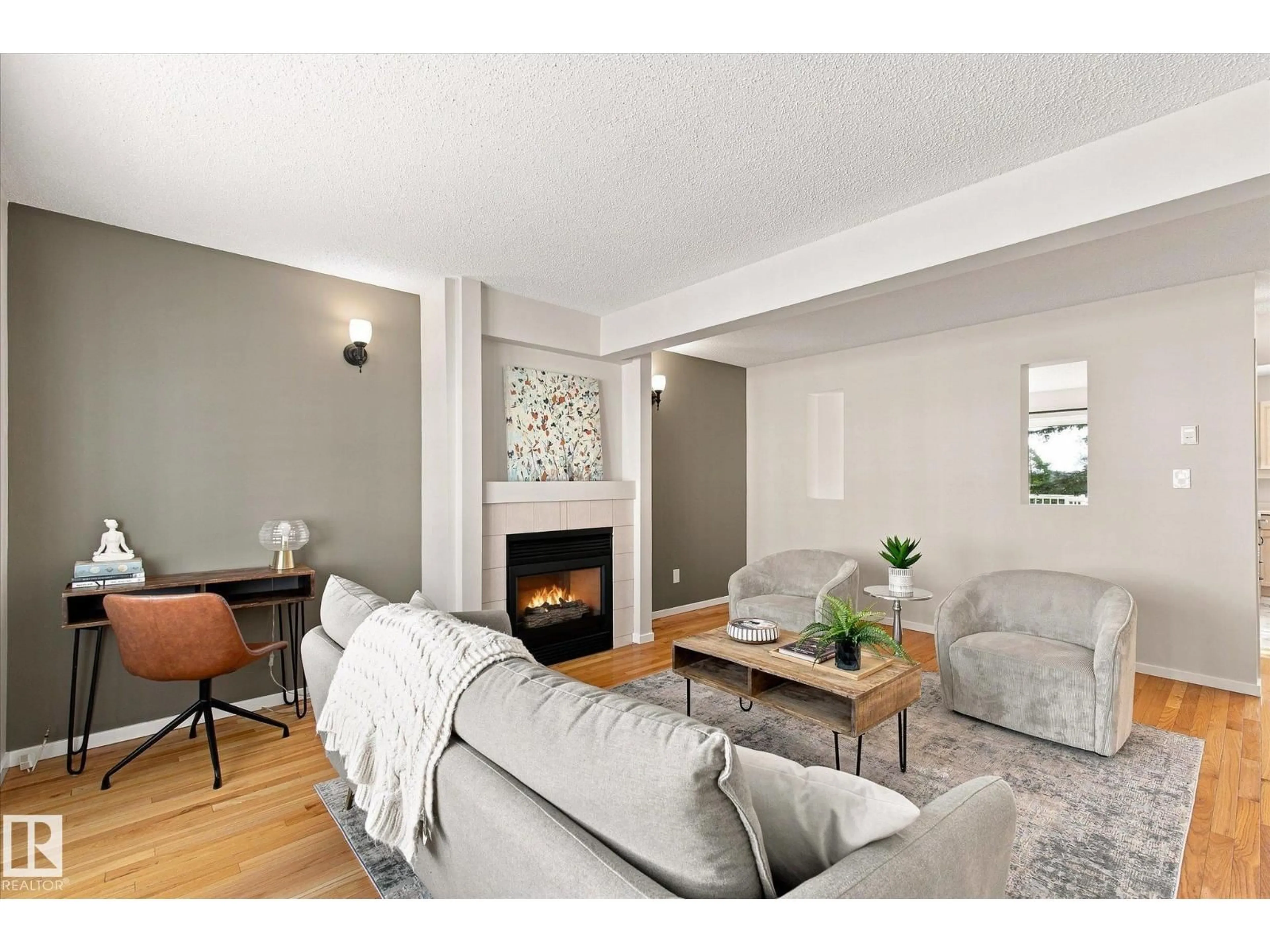 Living room with furniture, unknown for 17610 96 AV, Edmonton Alberta T5T6C2