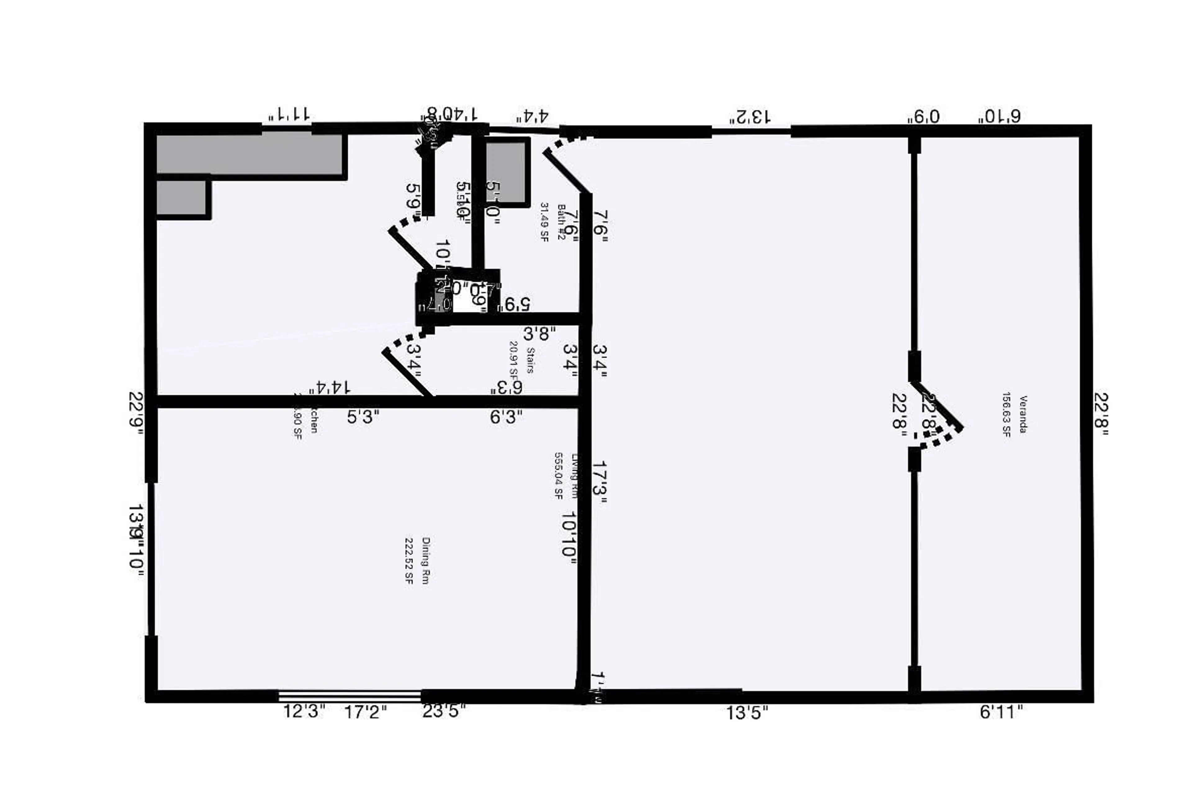 Floor plan for 24423 TWP ROAD 605A, Rural Westlock County Alberta T0G1S0