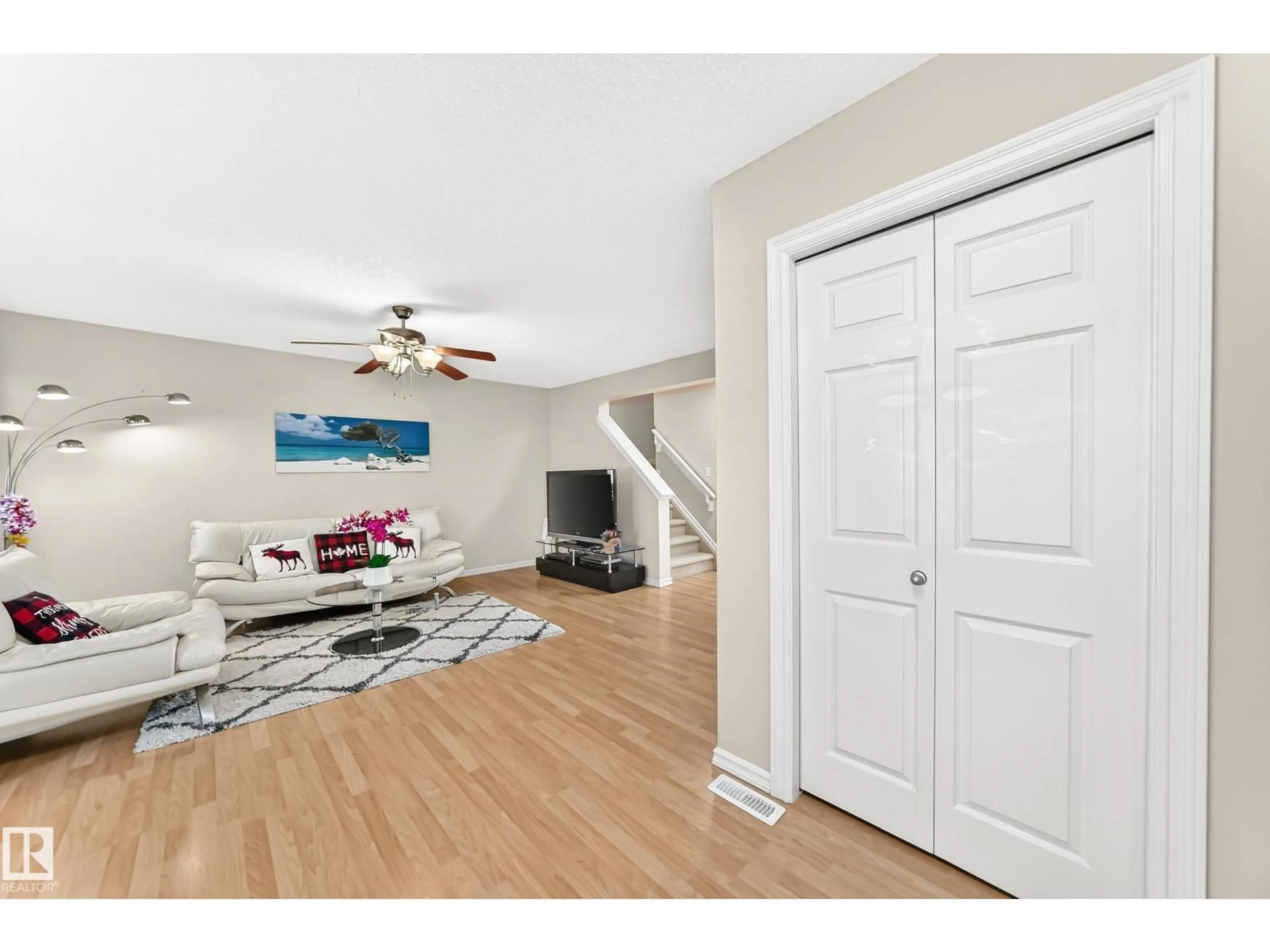 Living room with furniture, unknown for NW - 17408 87 ST, Edmonton Alberta T5Z3Z3