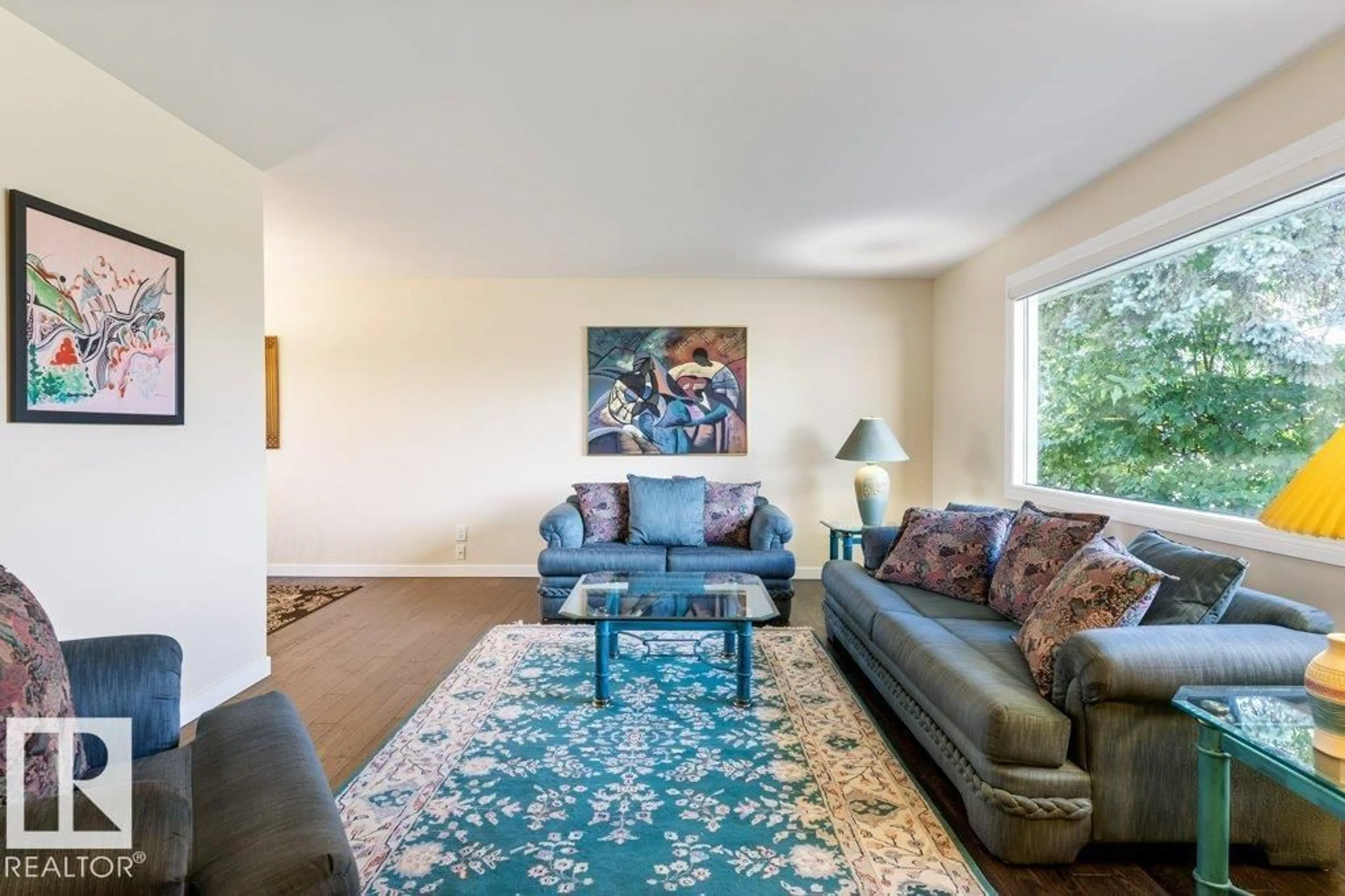 Living room with furniture, unknown for 15621 79A AV, Edmonton Alberta T5R3H6