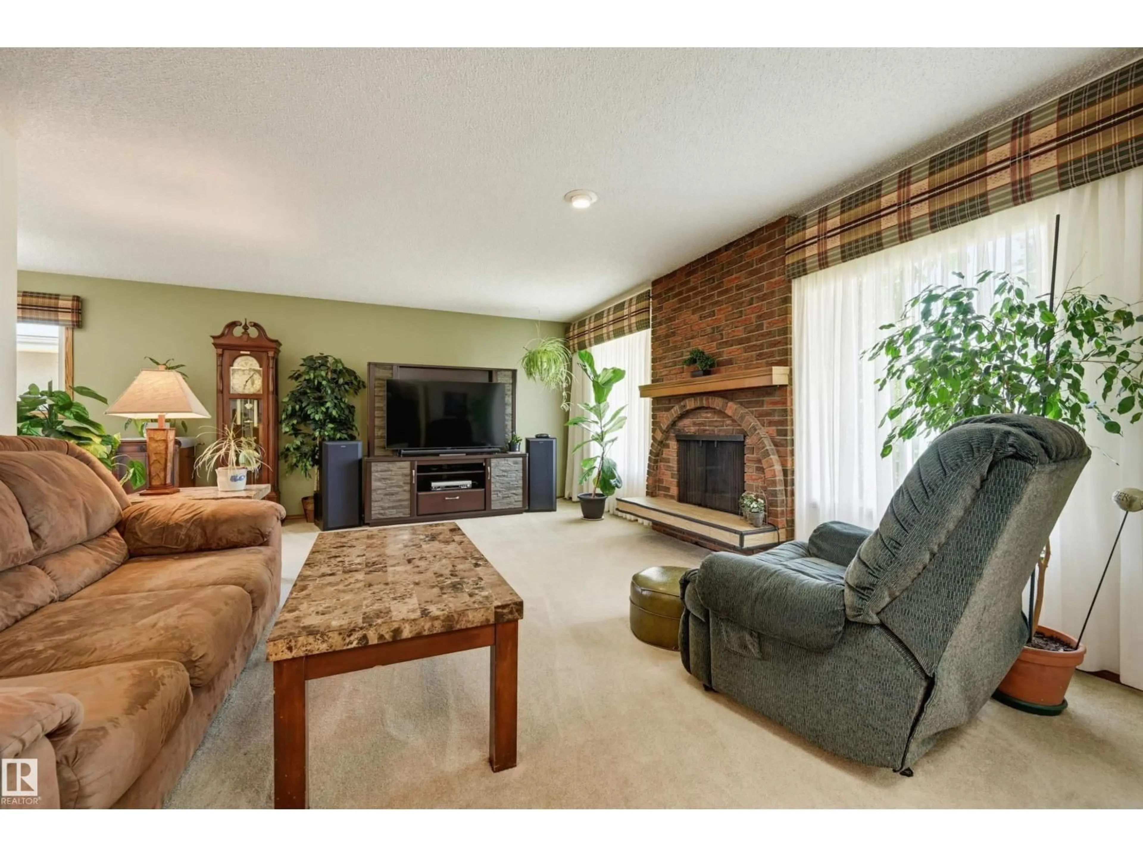 Living room with furniture, unknown for NW - 1920 65 ST, Edmonton Alberta T6L1T2