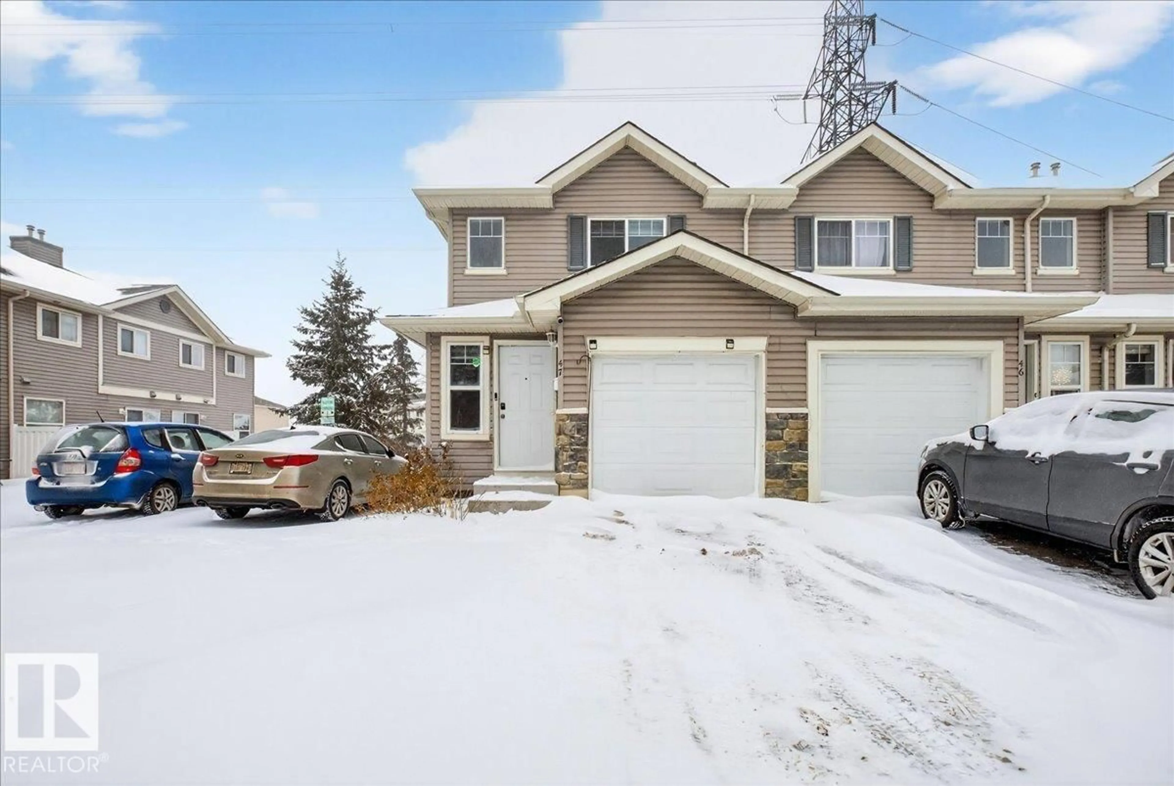 A pic from outside/outdoor area/front of a property/back of a property/a pic from drone, street for #47 - 230 EDWARDS DR, Edmonton Alberta T6X1G7