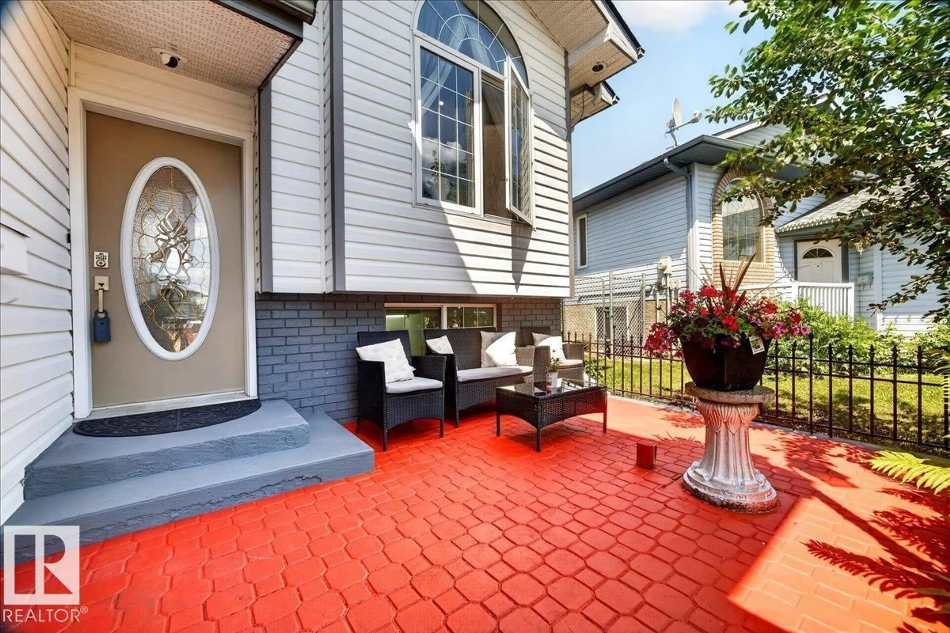 Patio, street for 5120 157 AV, Edmonton Alberta T5Y2X5