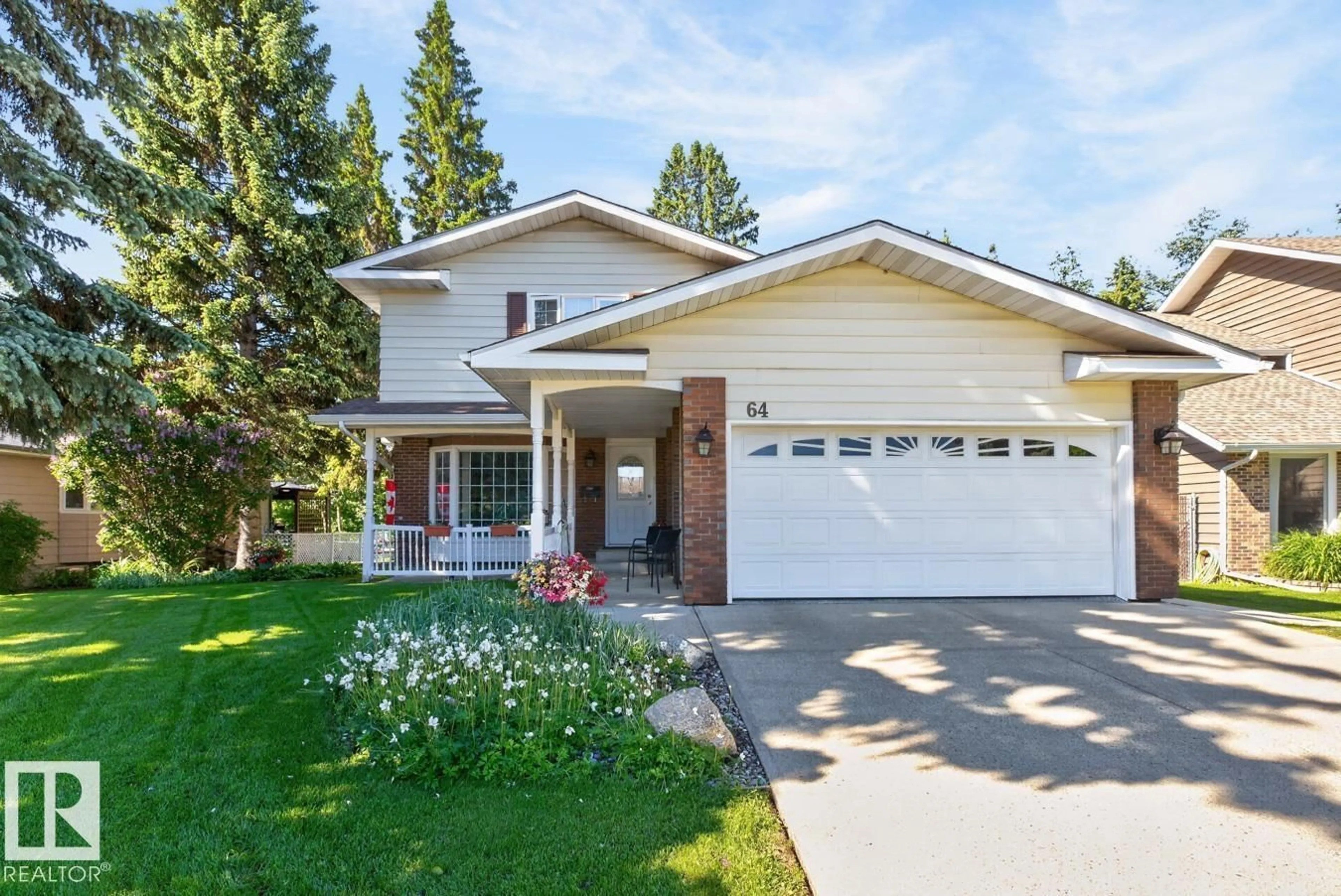 Home with vinyl exterior material, street for 64 MARLBORO DR, Spruce Grove Alberta T7X2N9