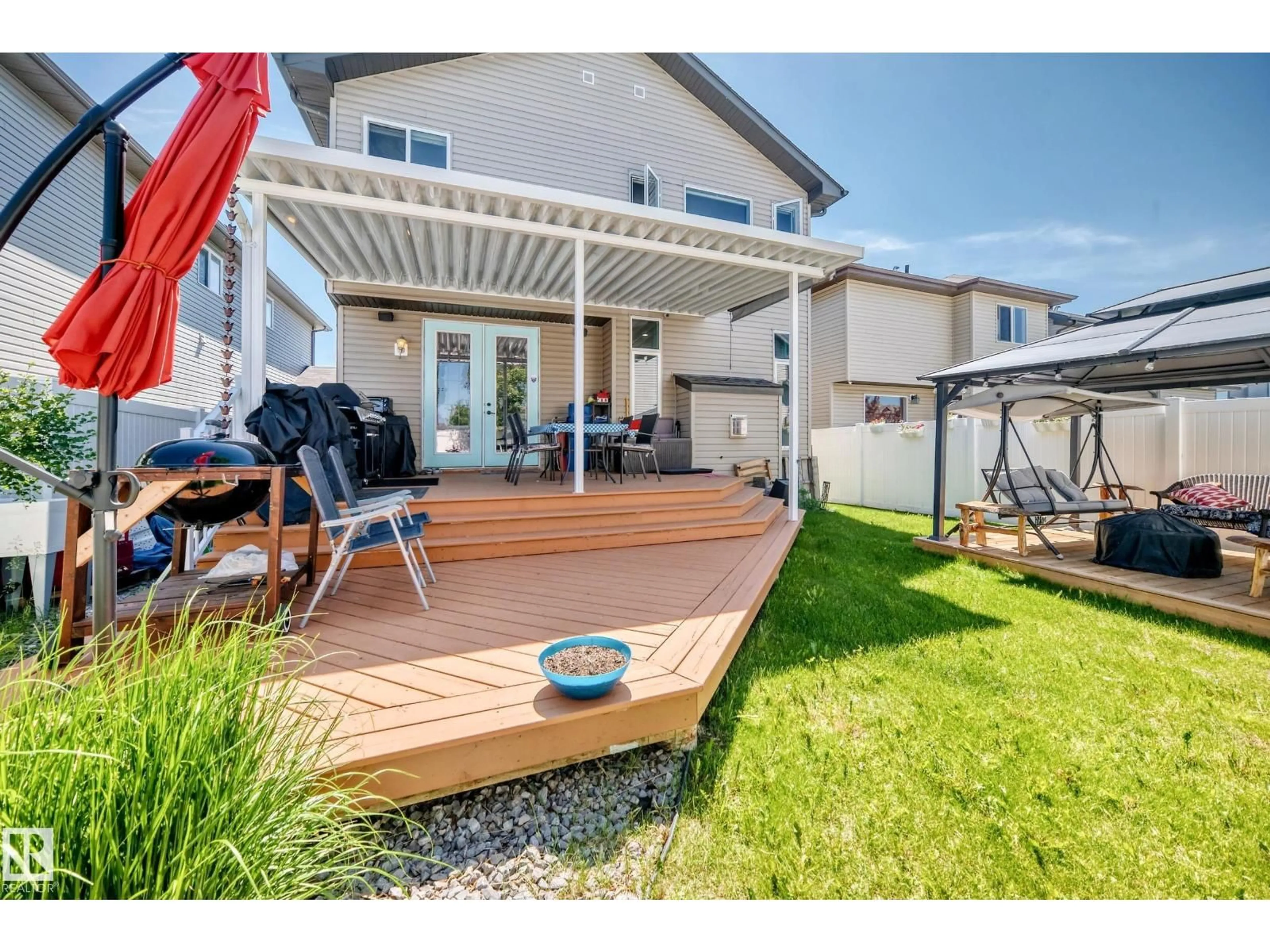 Patio, street for 12410 171A AV, Edmonton Alberta T5X0E7