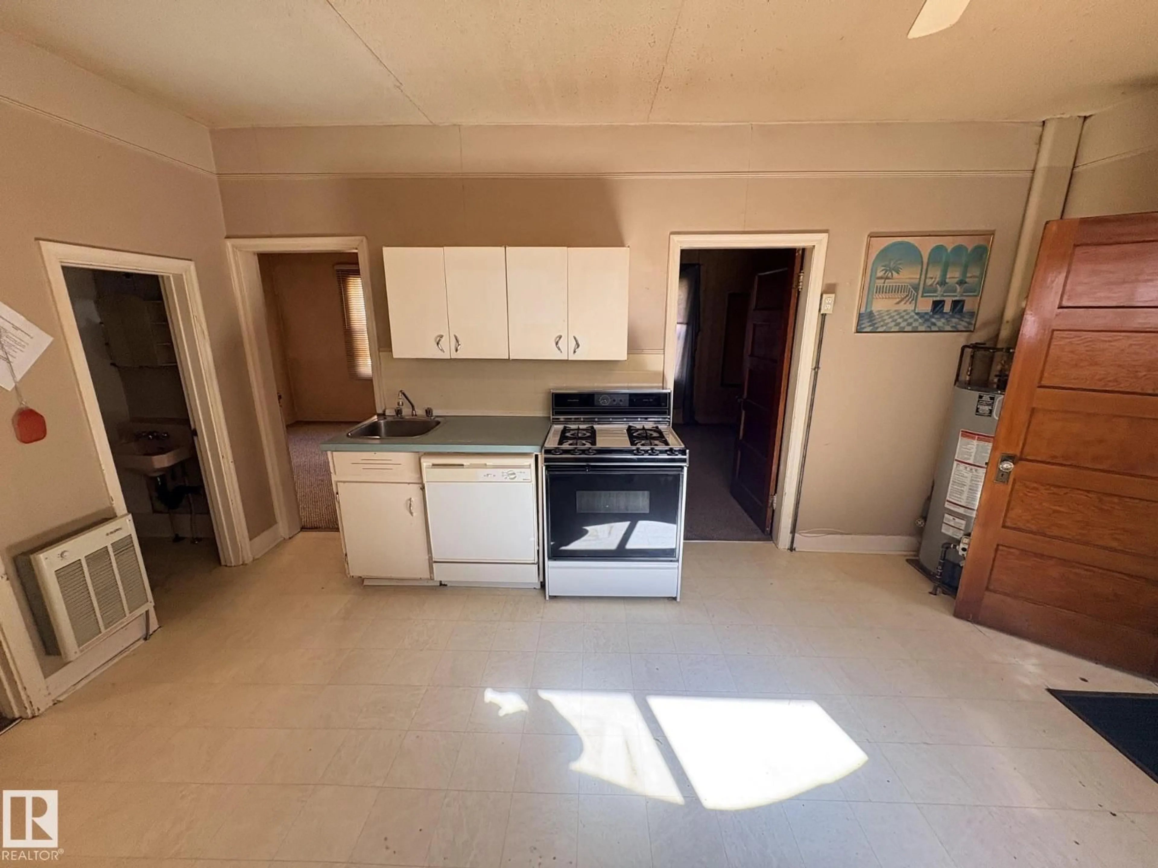 Standard kitchen, ceramic/tile floor for 5103 50 AV, Bonnyville Town Alberta T9N2G9