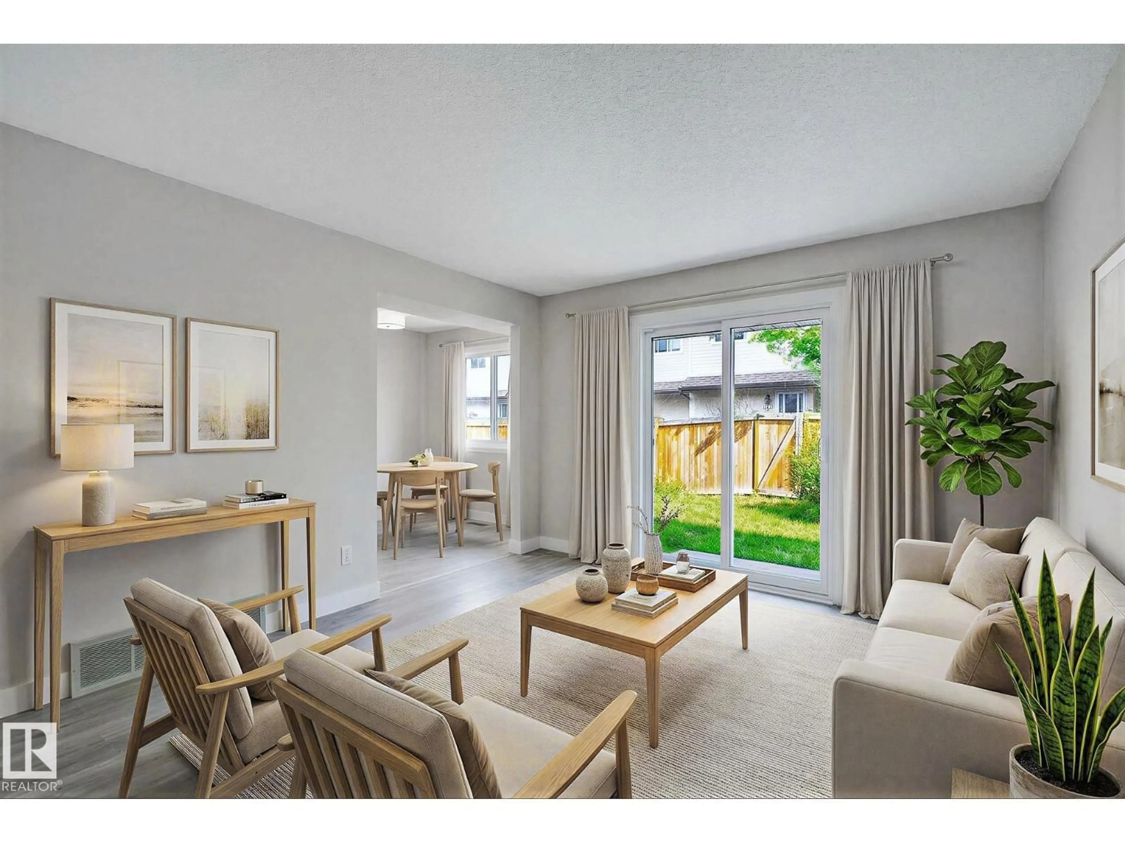 Living room with furniture, unknown for 1767 LAKEWOOD RD, Edmonton Alberta T6K3B8