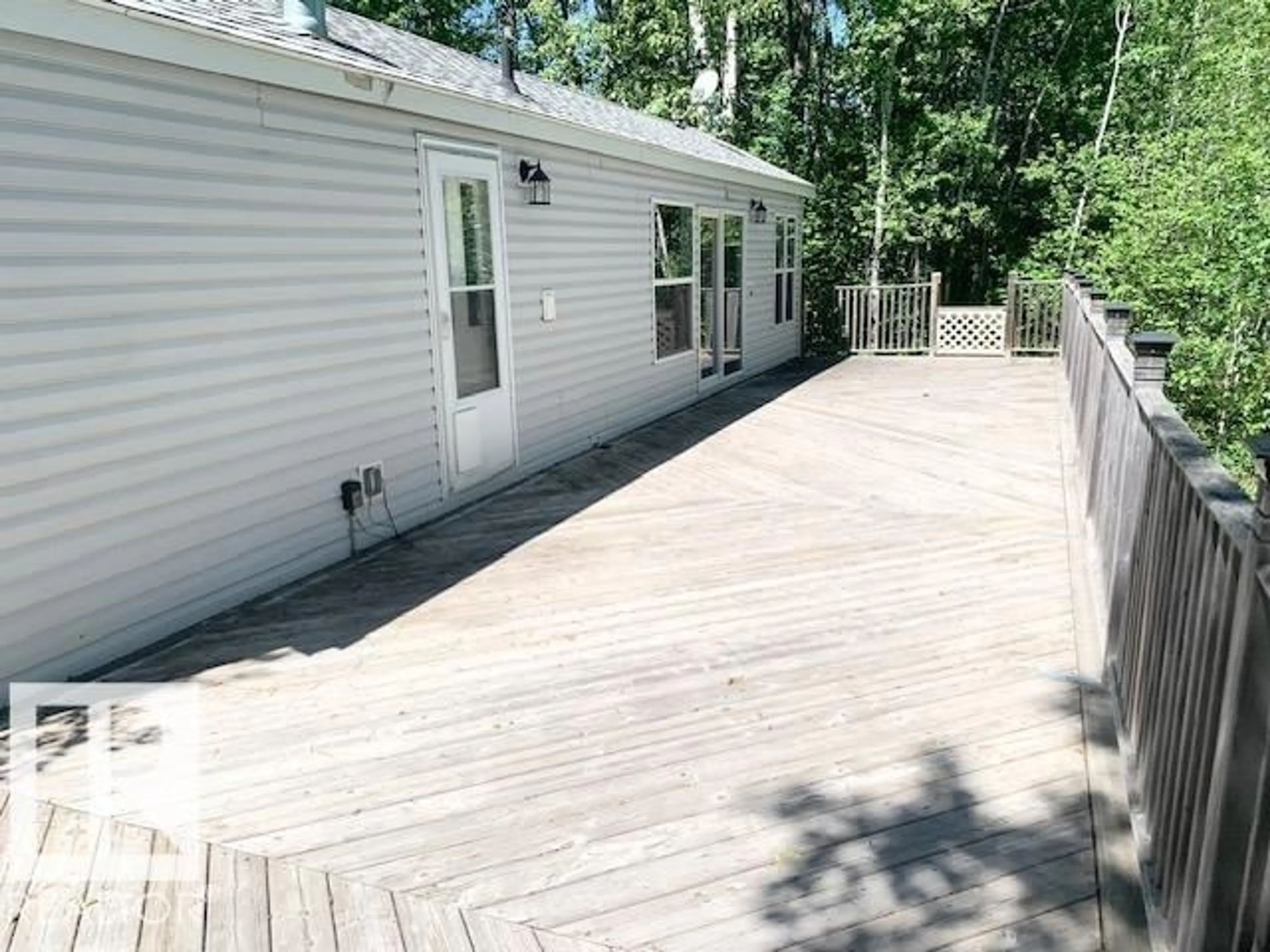 Patio, water/lake/river/ocean view for 96 - 5429 TWP ROAD 494, Rural Brazeau County Alberta T0C1W0