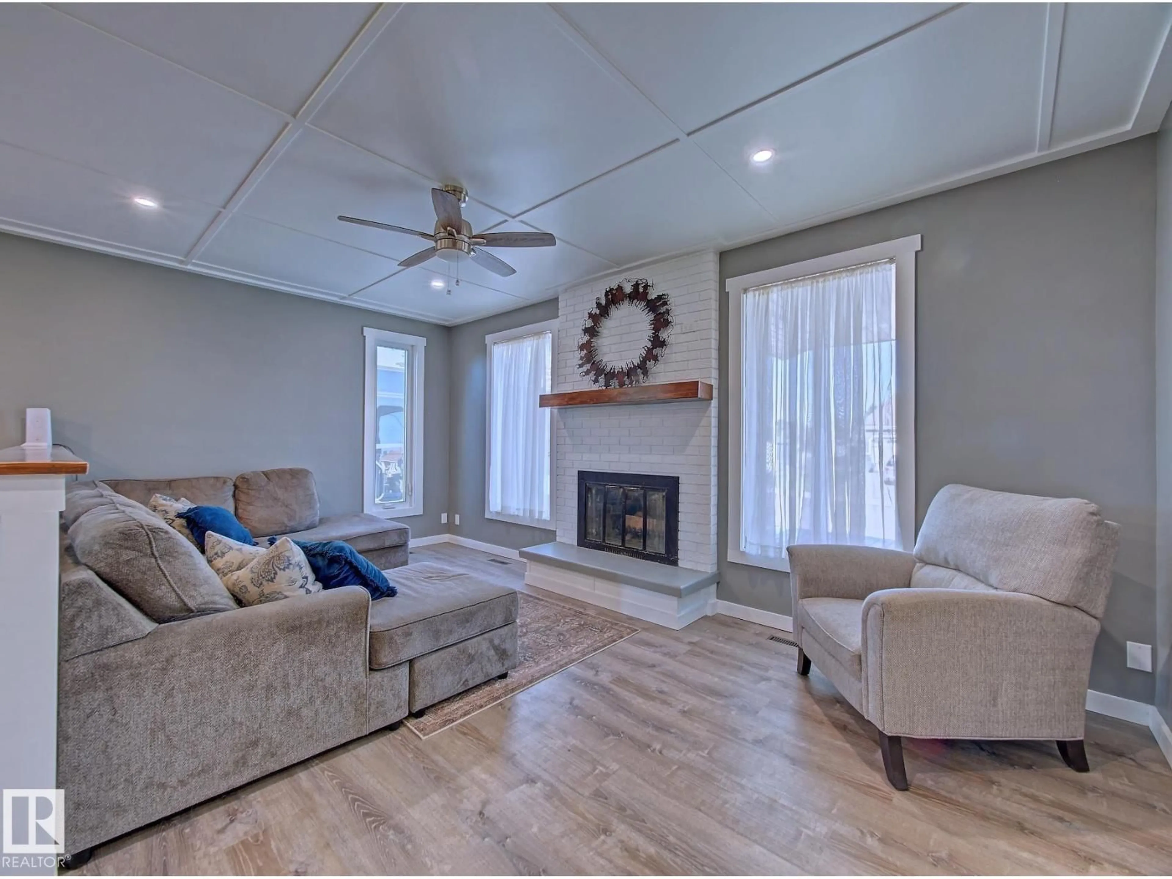 Living room with furniture, unknown for 5007 47 ST, Lamont Alberta T0B2R0