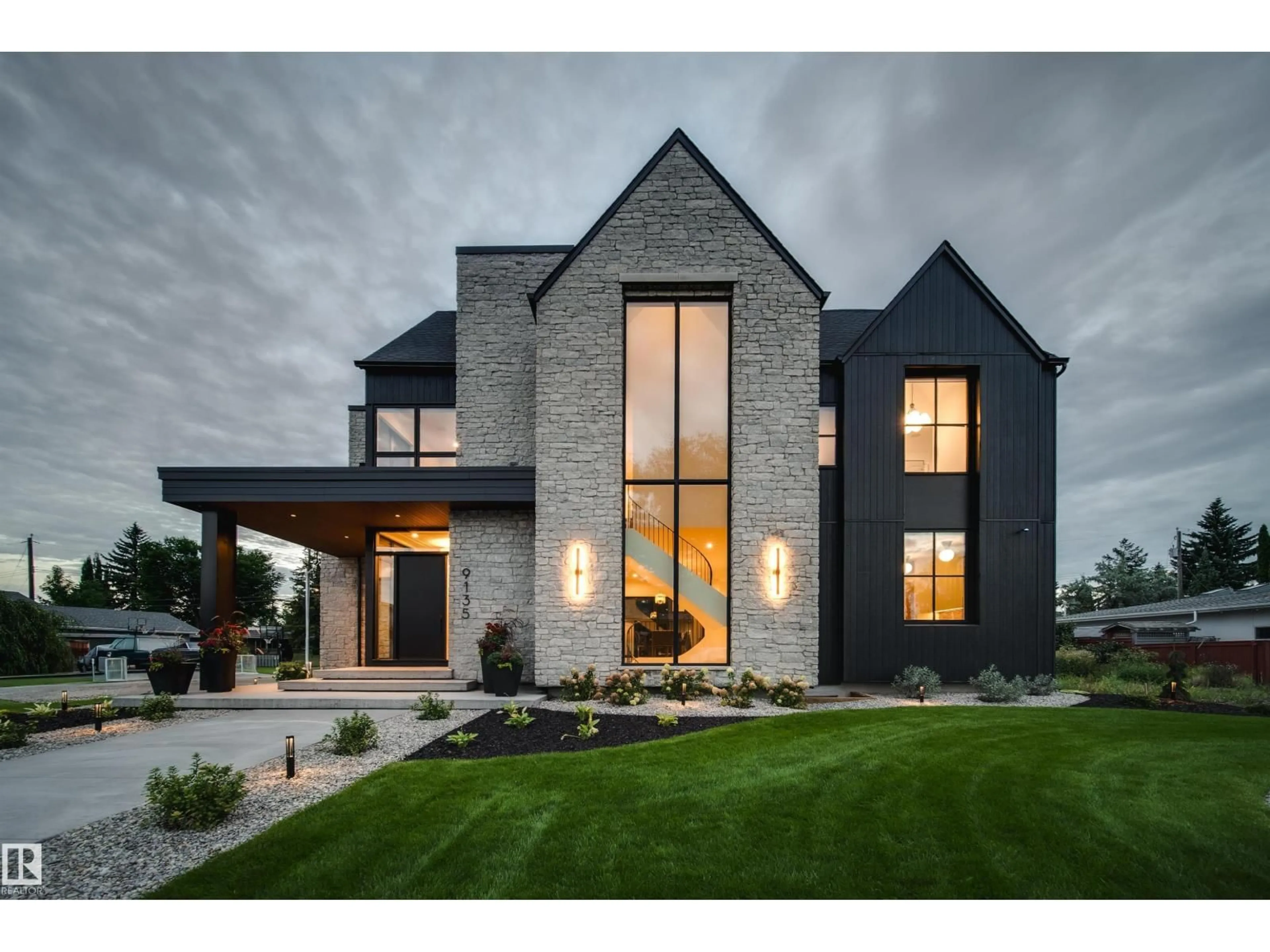 Home with brick exterior material, unknown for 9135 141 ST, Edmonton Alberta T5R0L5