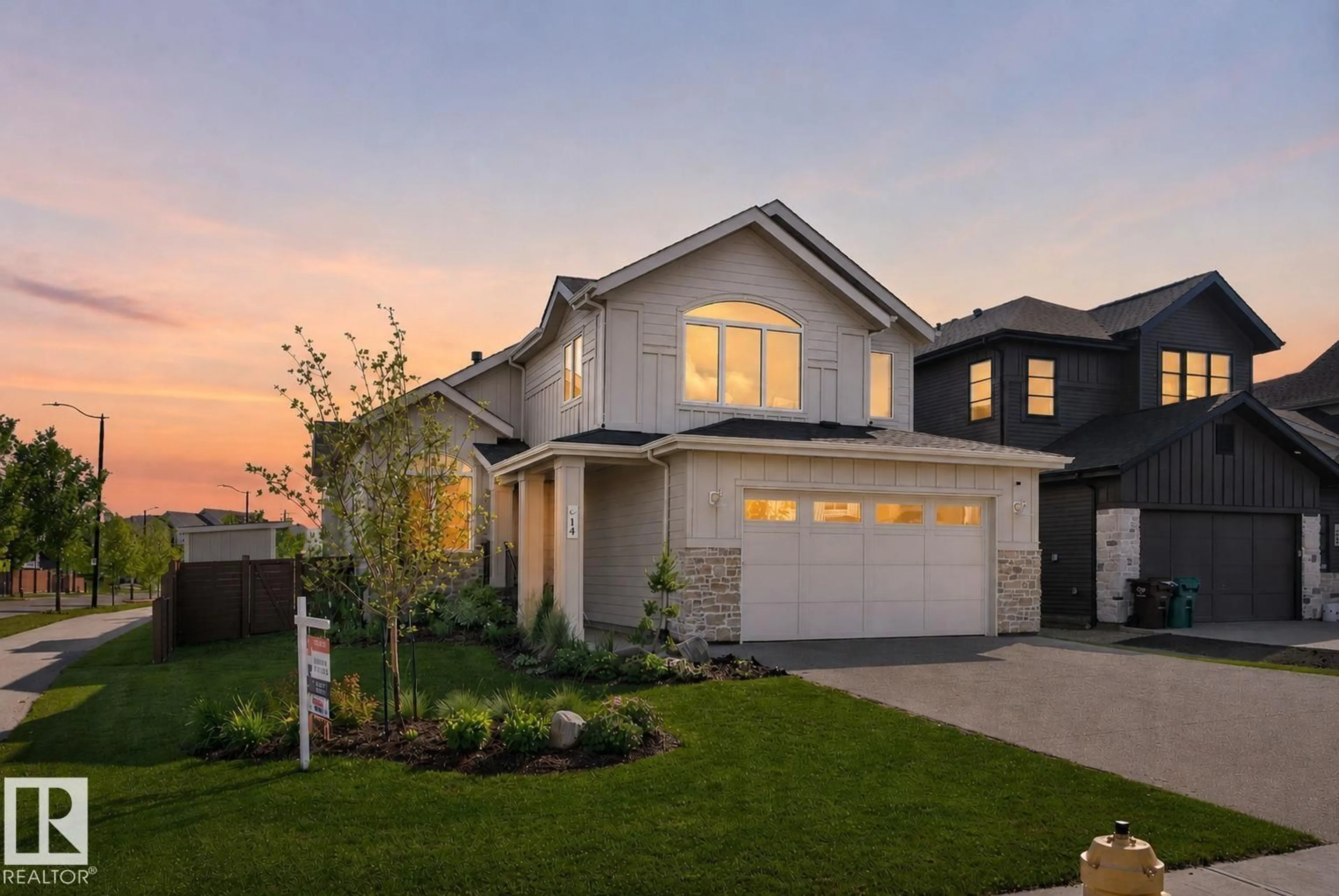Home with brick exterior material, street for 14 JANE PT, St. Albert Alberta T8N8A2