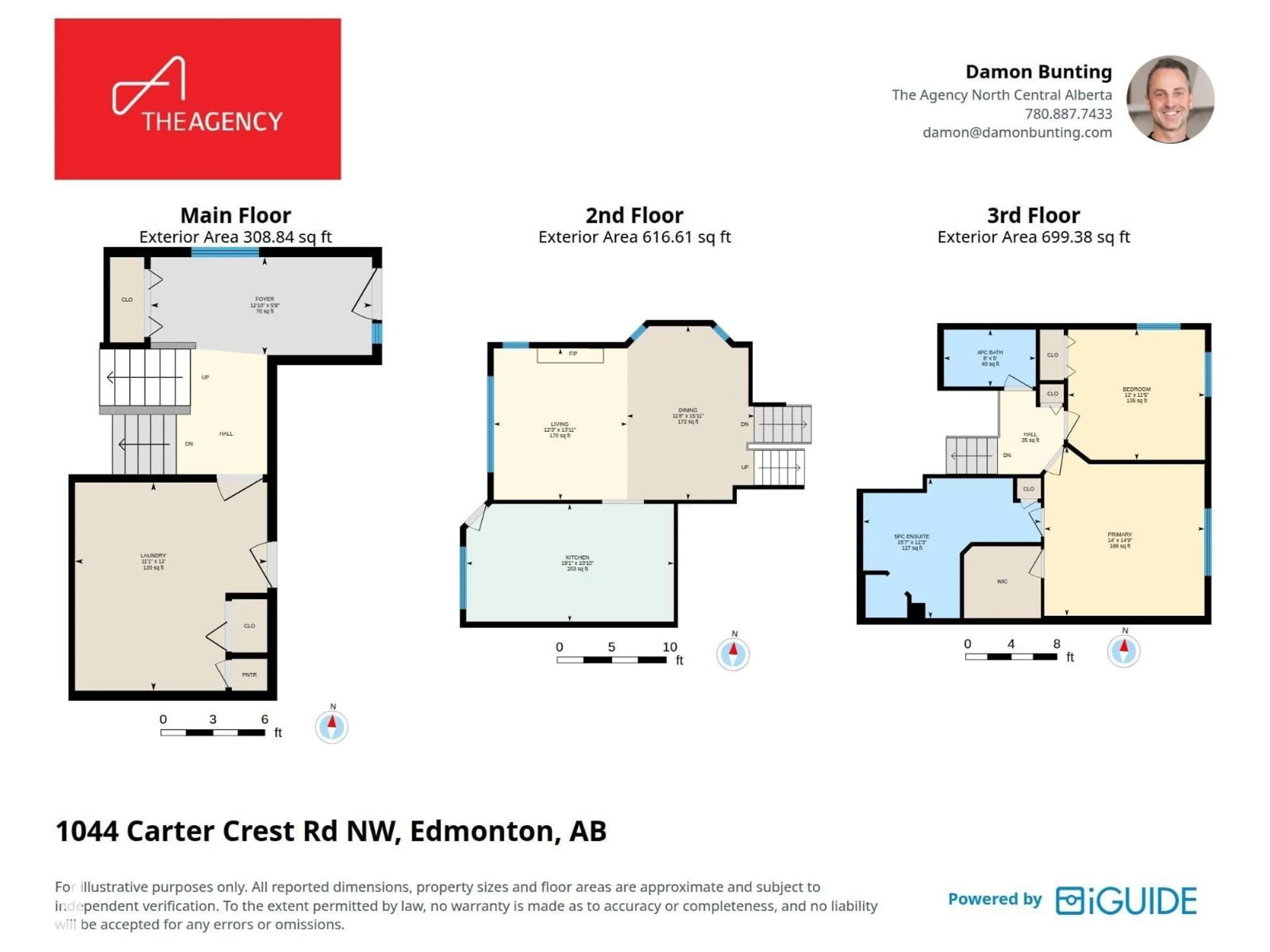 Floor plan for 1044 CARTER CREST RD, Edmonton Alberta T6R2K2