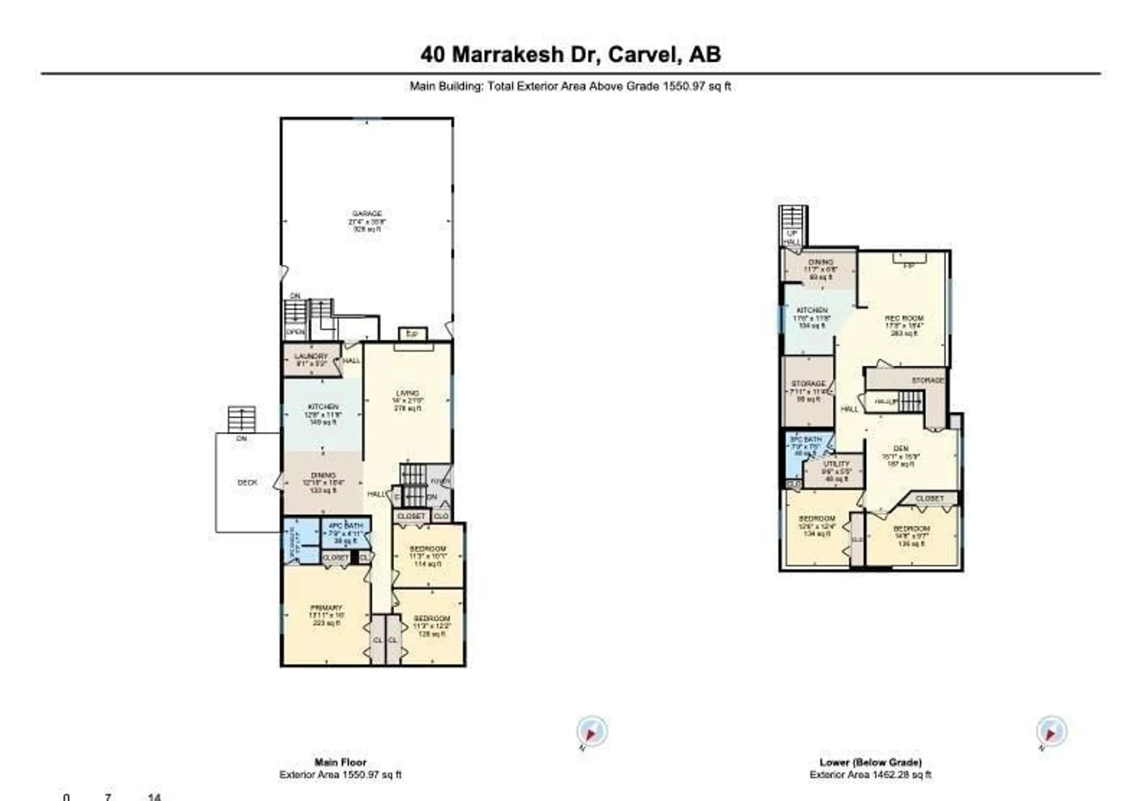 Floor plan for 40 PARKLAND DR, Rural Parkland County Alberta T7Y2S1