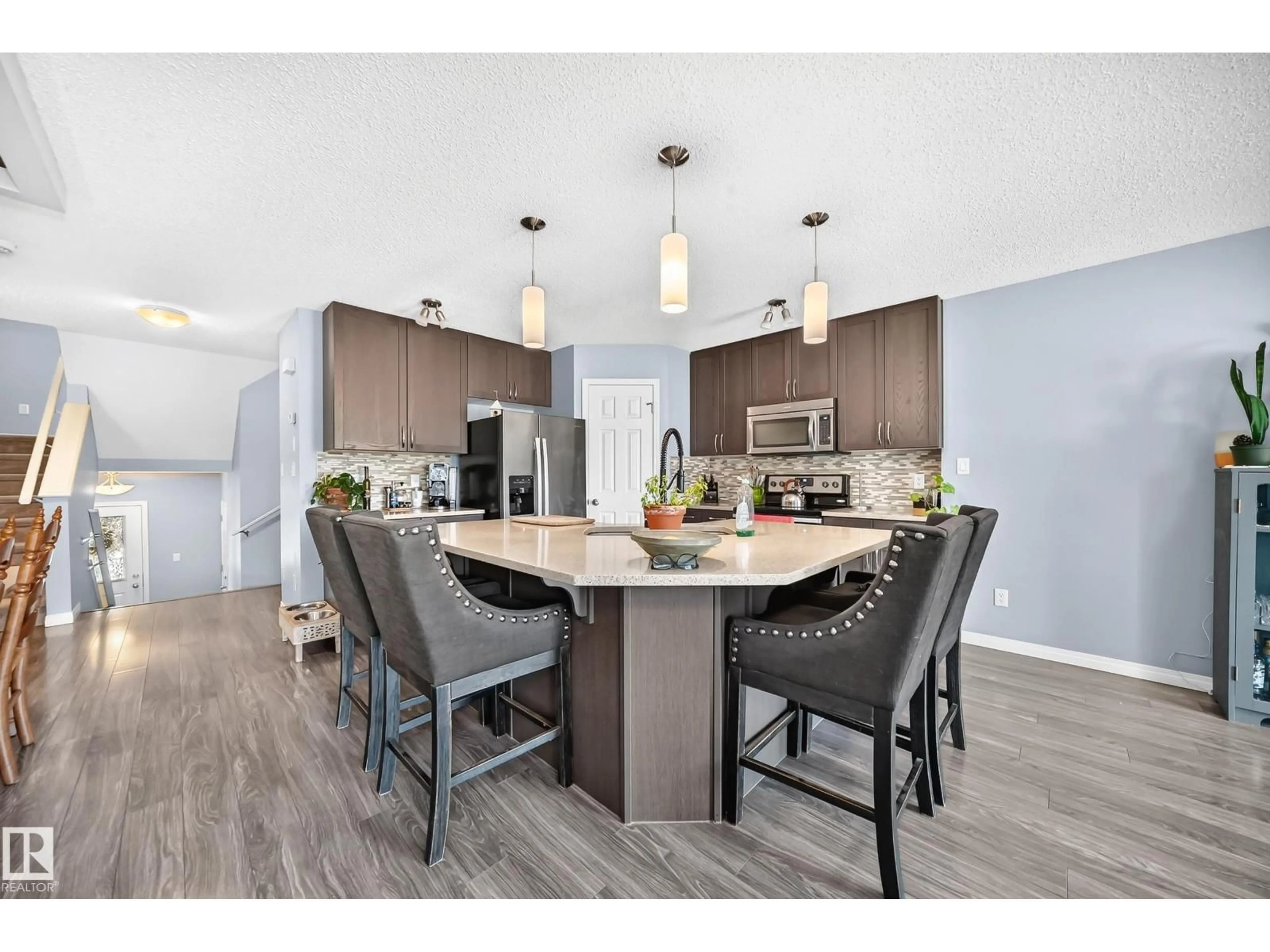Open concept kitchen, unknown for 2305 68 ST, Edmonton Alberta T6X2B1