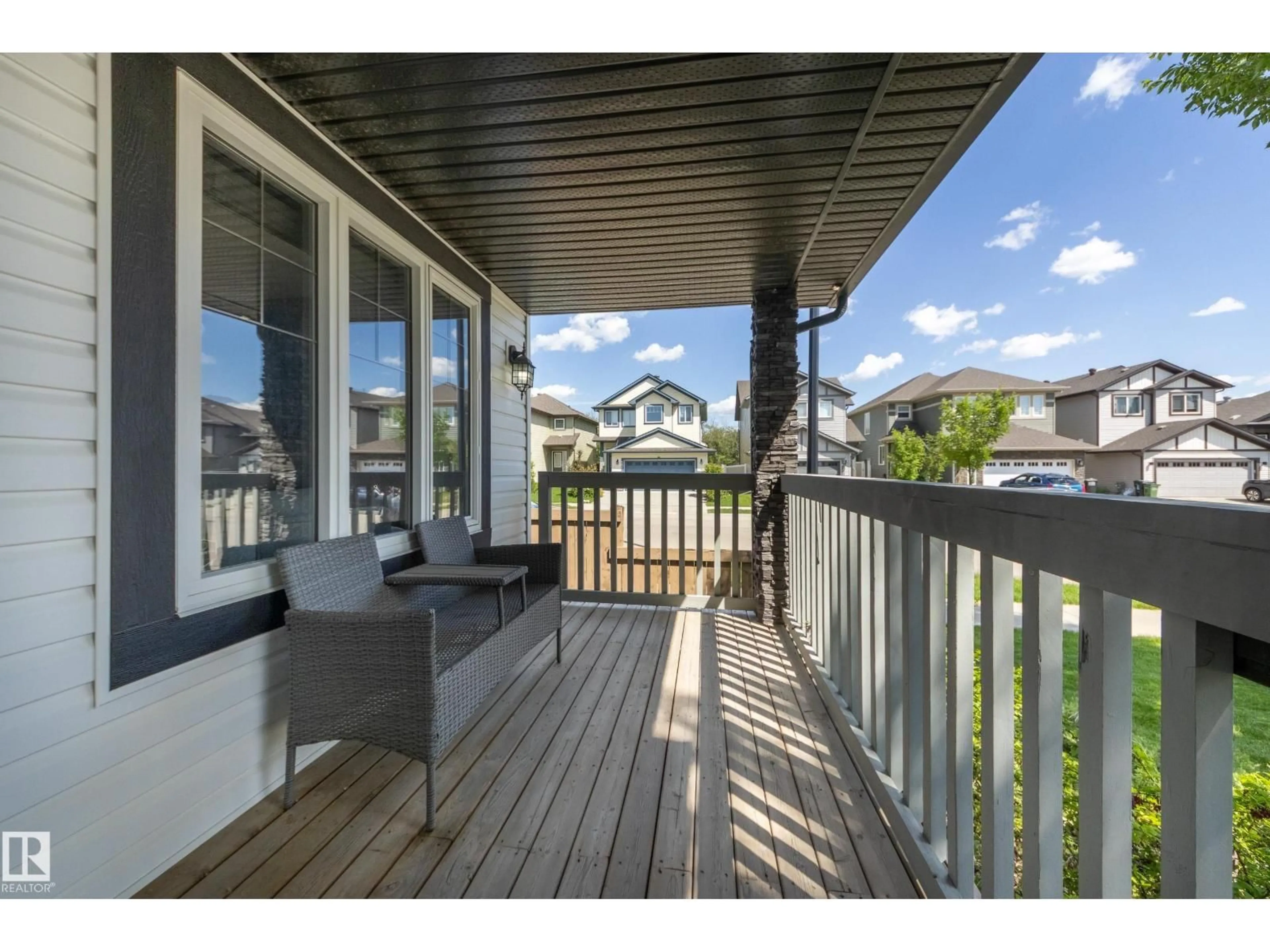 Patio, water/lake/river/ocean view for 12216 173 AV, Edmonton Alberta T5X0K2