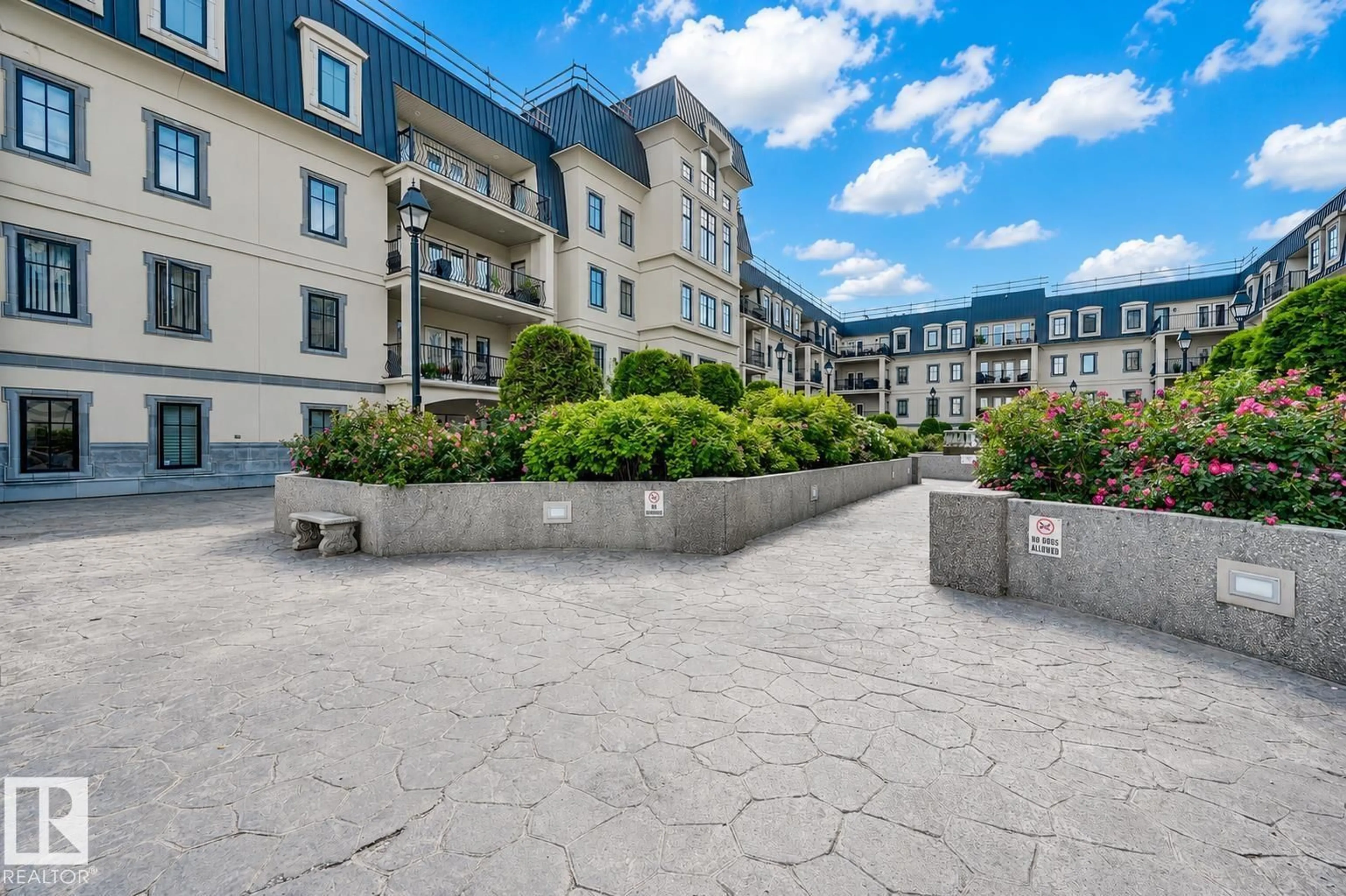 Patio, street for #416 - 1406 HODGSON WY, Edmonton Alberta T6R3K1