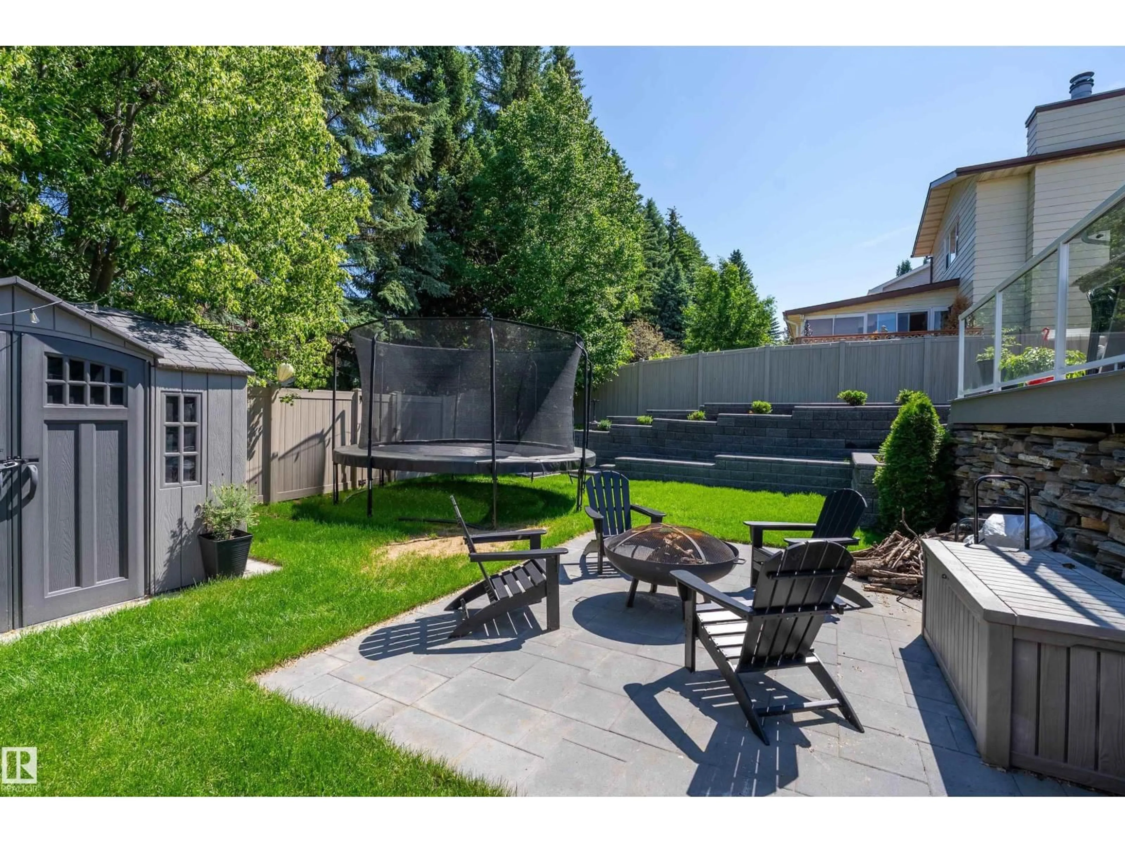Patio, street for 4 WENTWORTH CR, St. Albert Alberta T8N3G8