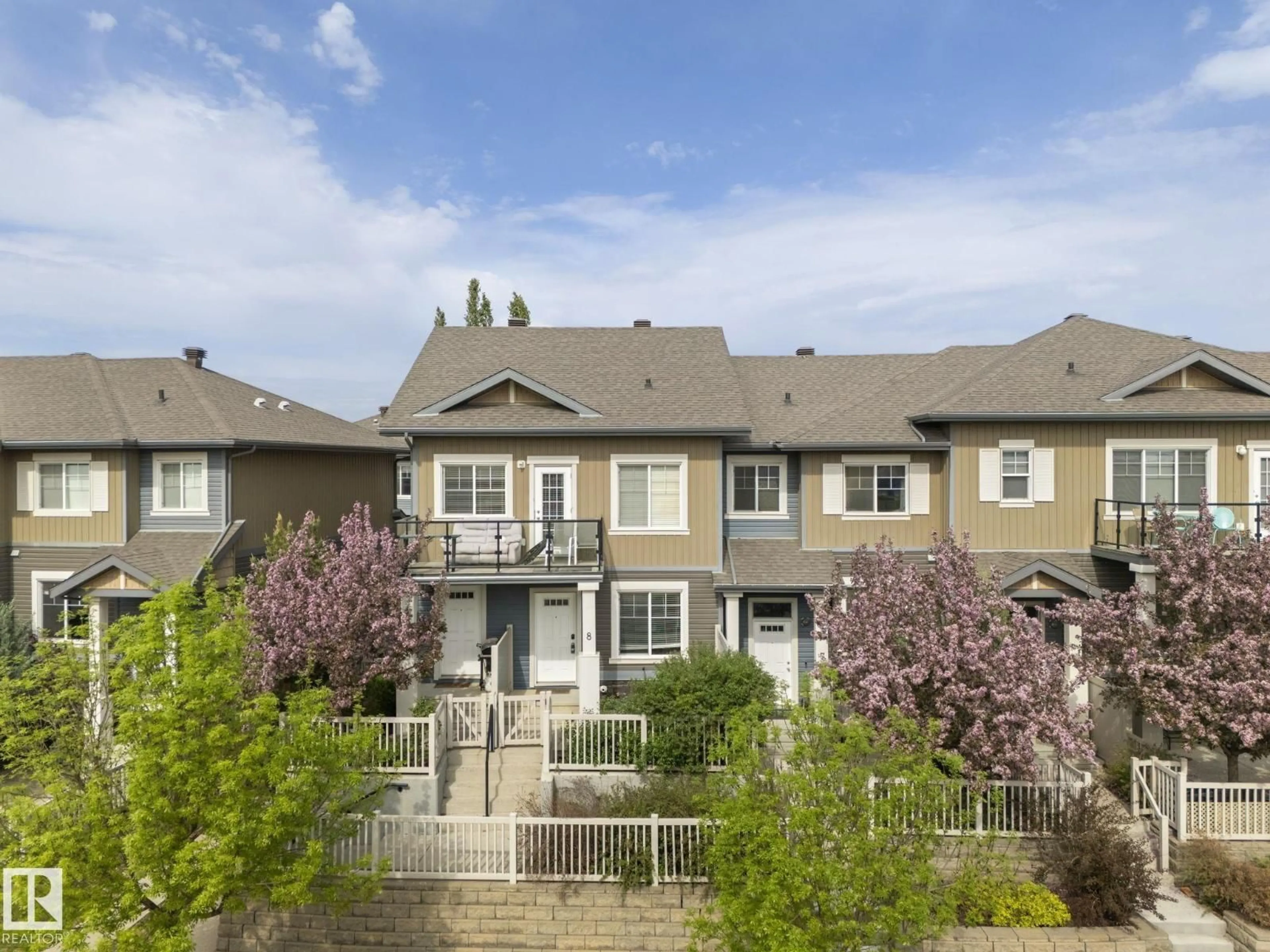A pic from outside/outdoor area/front of a property/back of a property/a pic from drone, unknown for #8 - 1030 CHAPPELLE BV, Edmonton Alberta T6W2K7