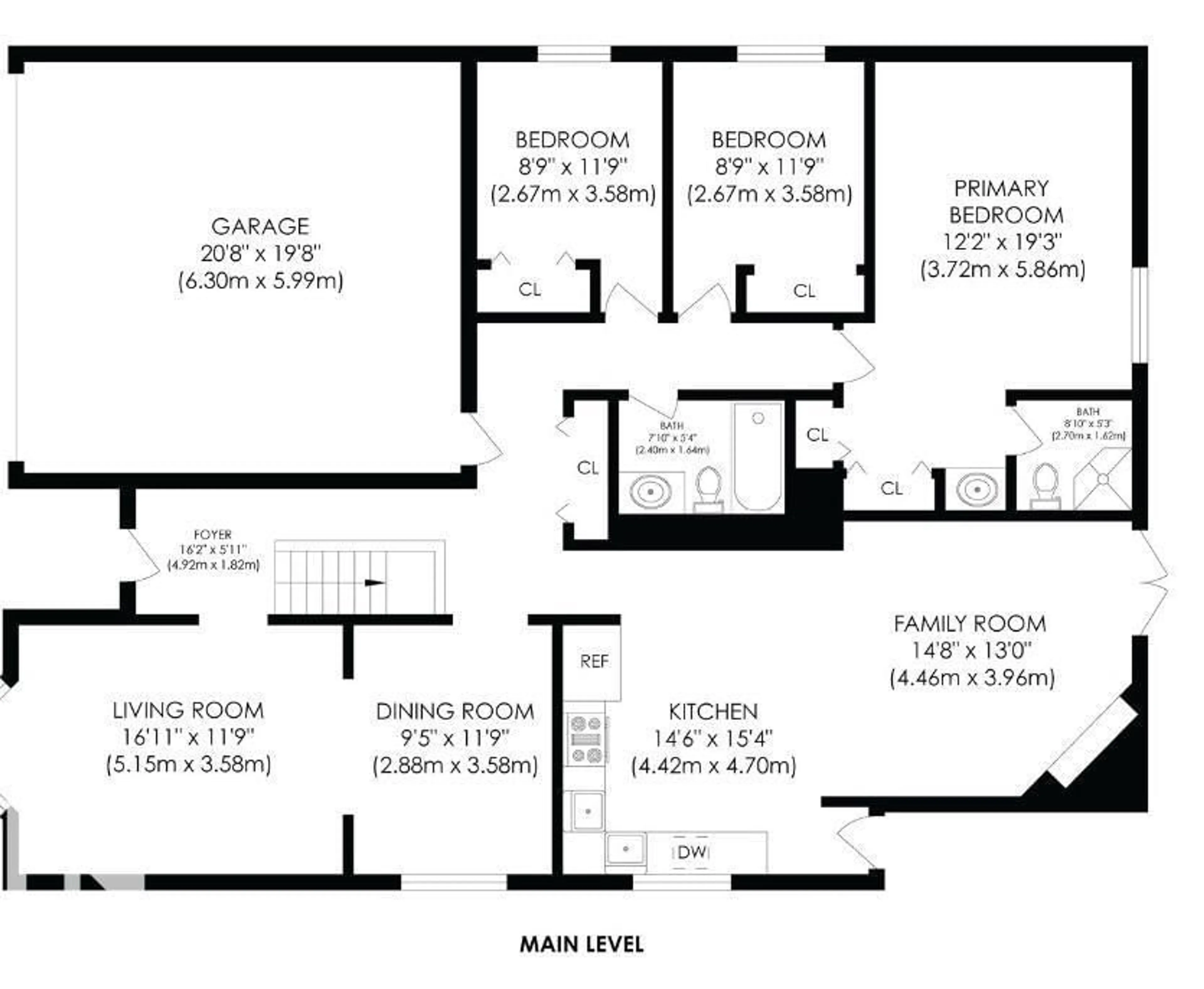 Floor plan for 31 GARIEPY CR, Edmonton Alberta T6M1B5