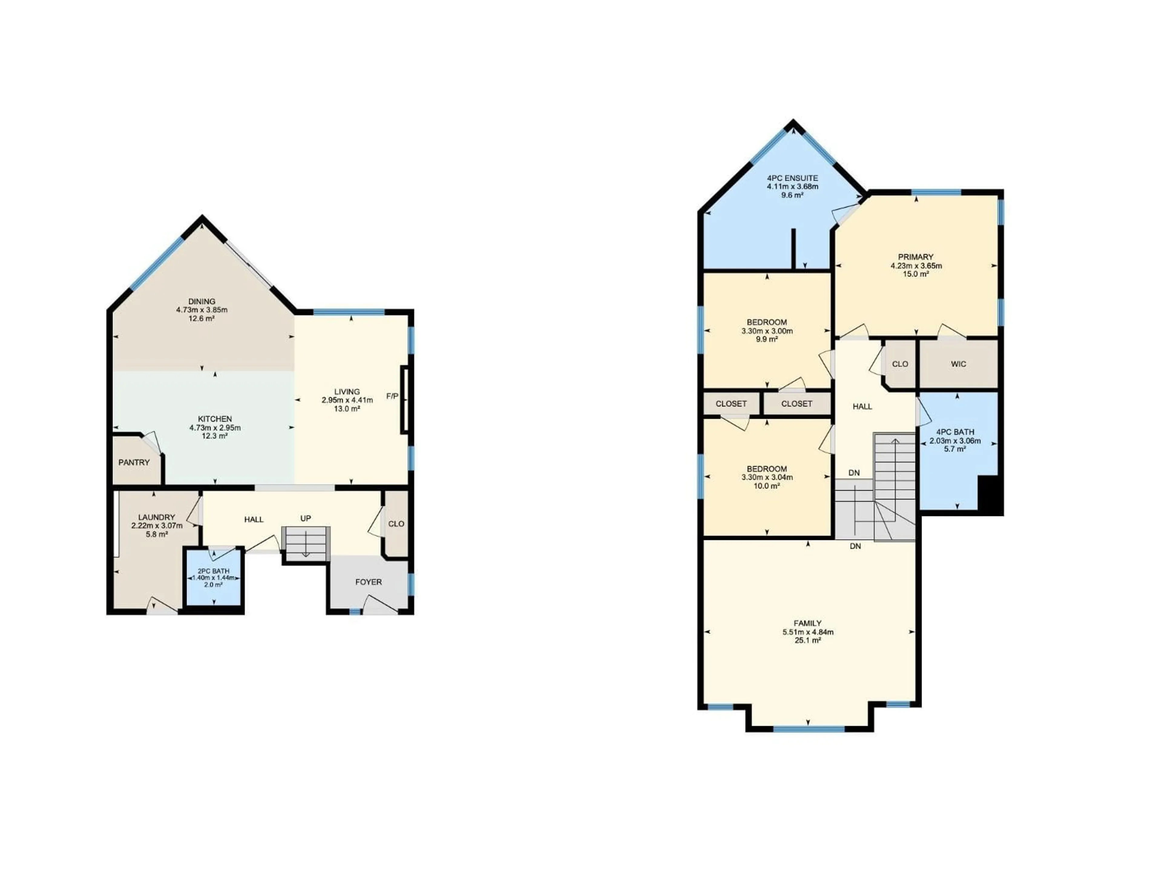 Floor plan for 512 59 ST, Edmonton Alberta T6X0E9