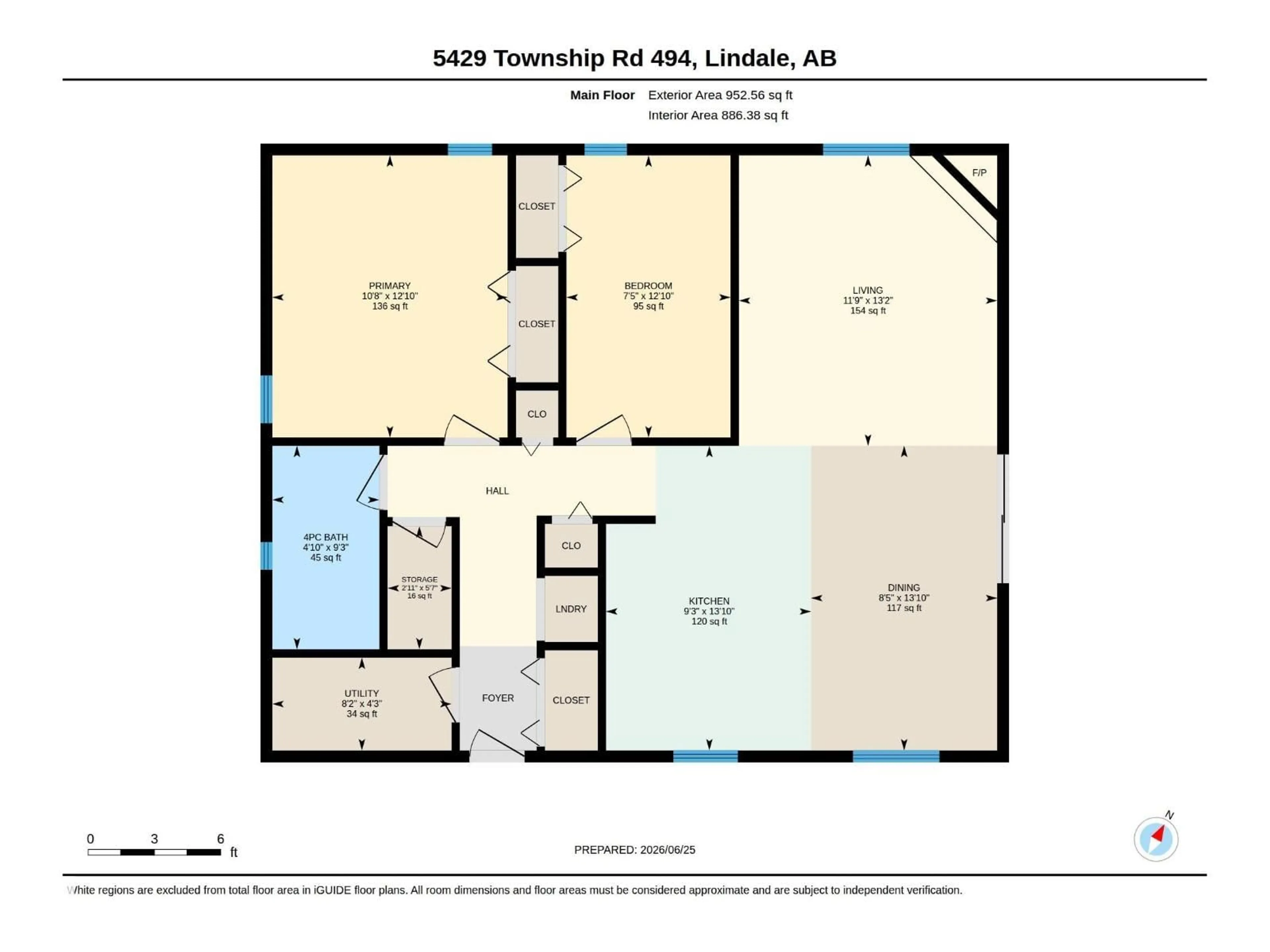 Floor plan for 157 TWP ROAD 494, Rural Brazeau County Alberta T0C1W0