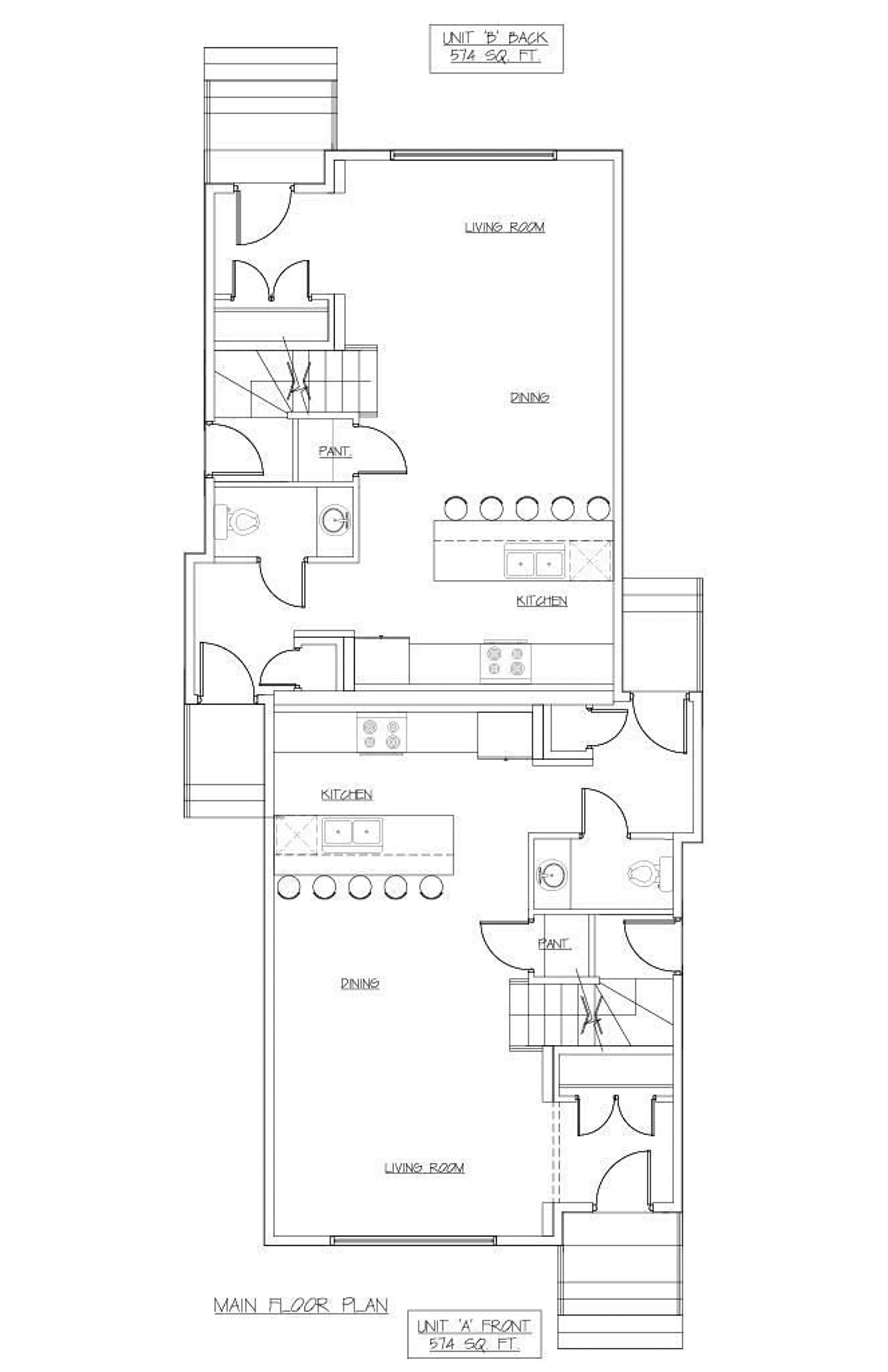 Floor plan for NW - 10815 152 ST, Edmonton Alberta T5P1Z4