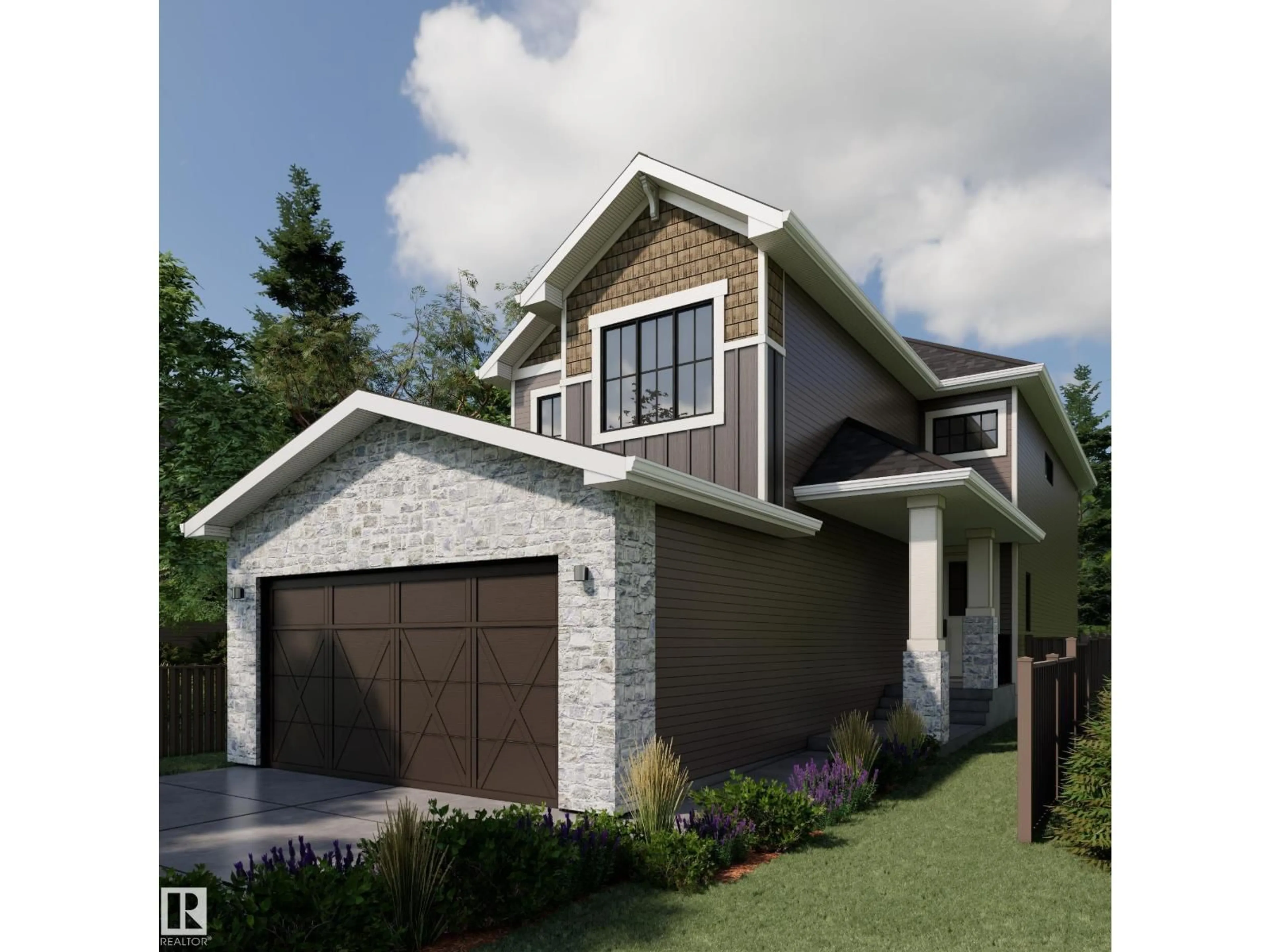 Home with brick exterior material, street for 5809 RAVEN CR, Edmonton Alberta T5S0S7