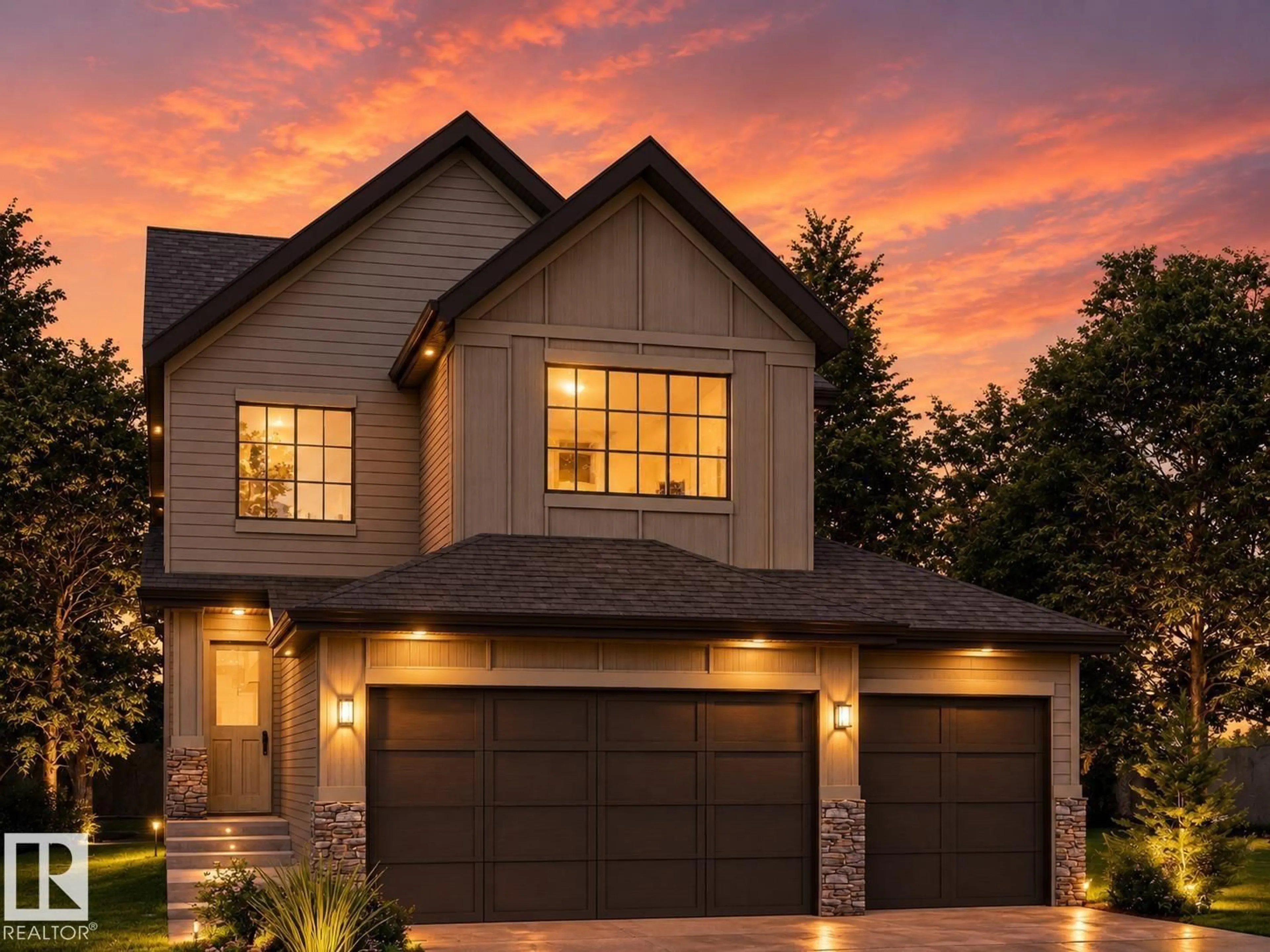 Home with brick exterior material, street for 79 REDPOLL WD, St. Albert Alberta T8N8G3
