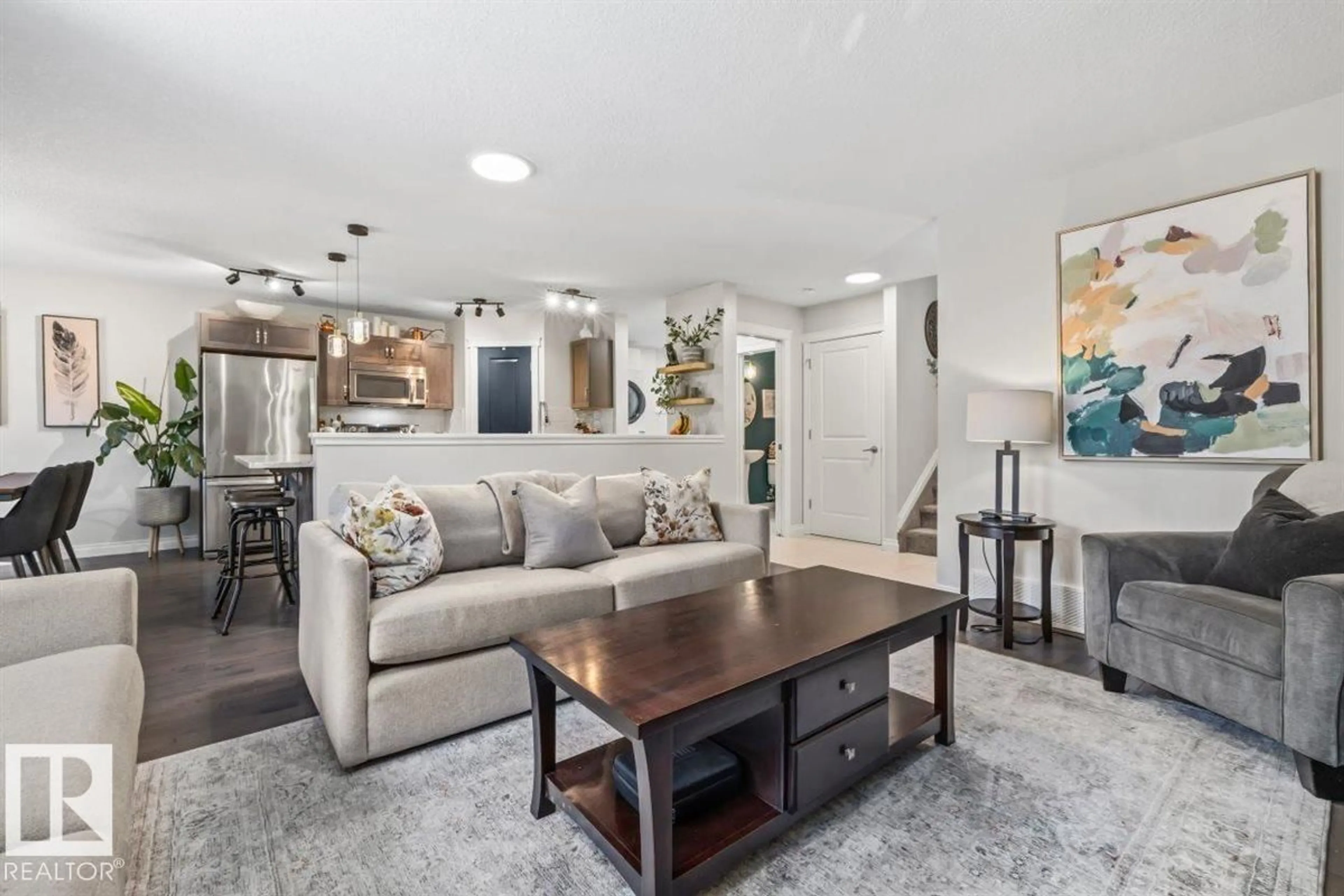 Living room with furniture, unknown for N - 14 EDINBURGH CRT, St. Albert Alberta T8N6M8