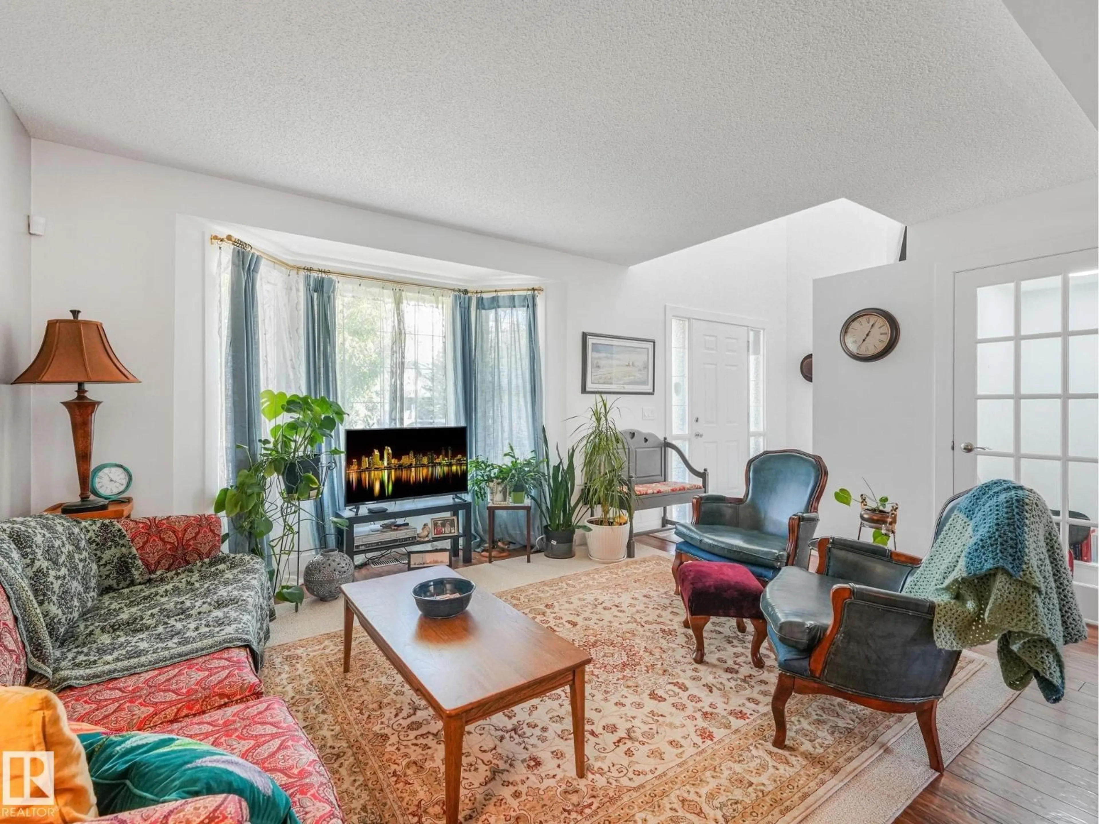 Living room with furniture, unknown for 8 CRAIGEN, Leduc Alberta T9E8C8