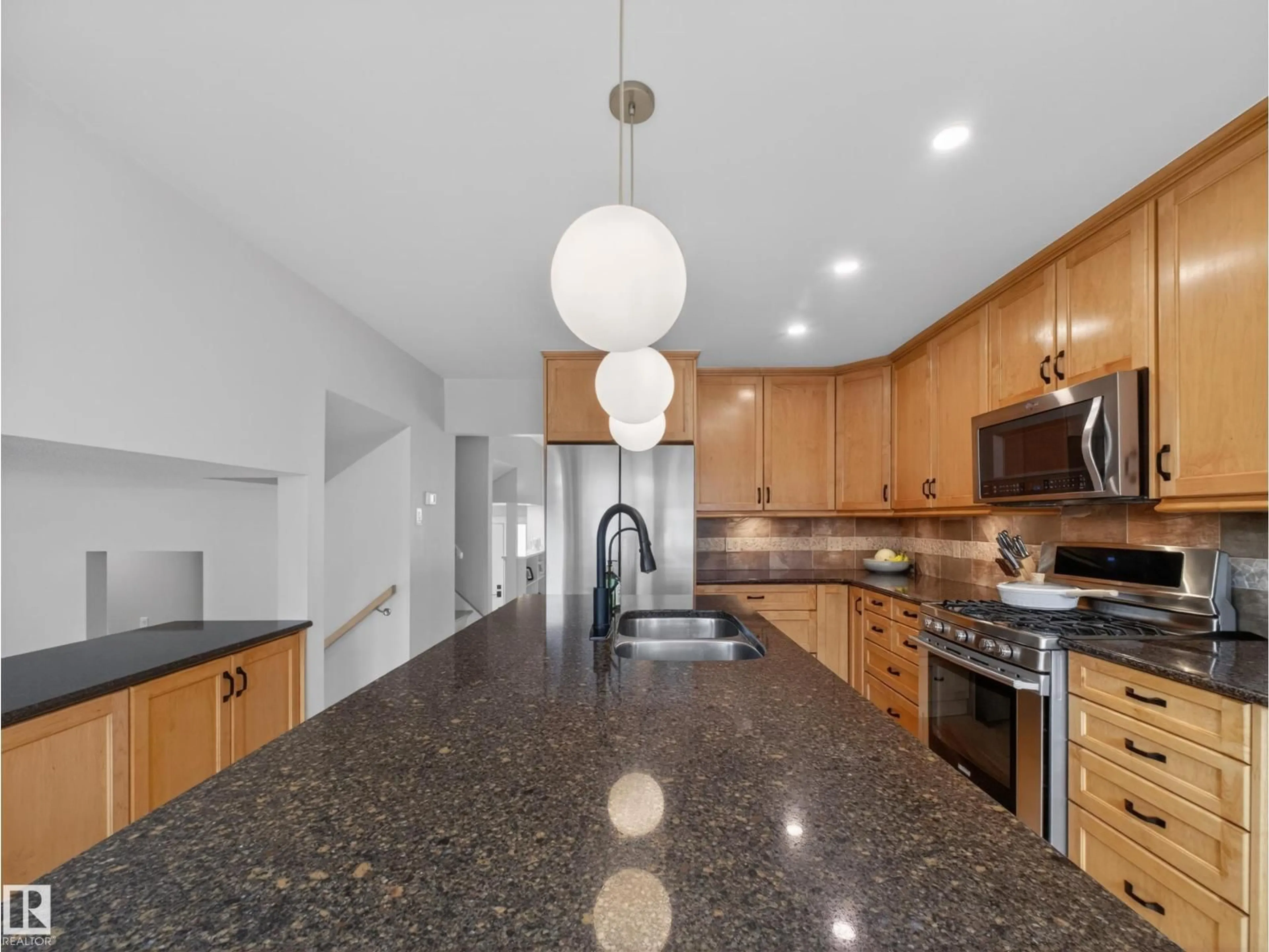 Contemporary kitchen, ceramic/tile floor for 4112 120 ST, Edmonton Alberta T6J1Y1