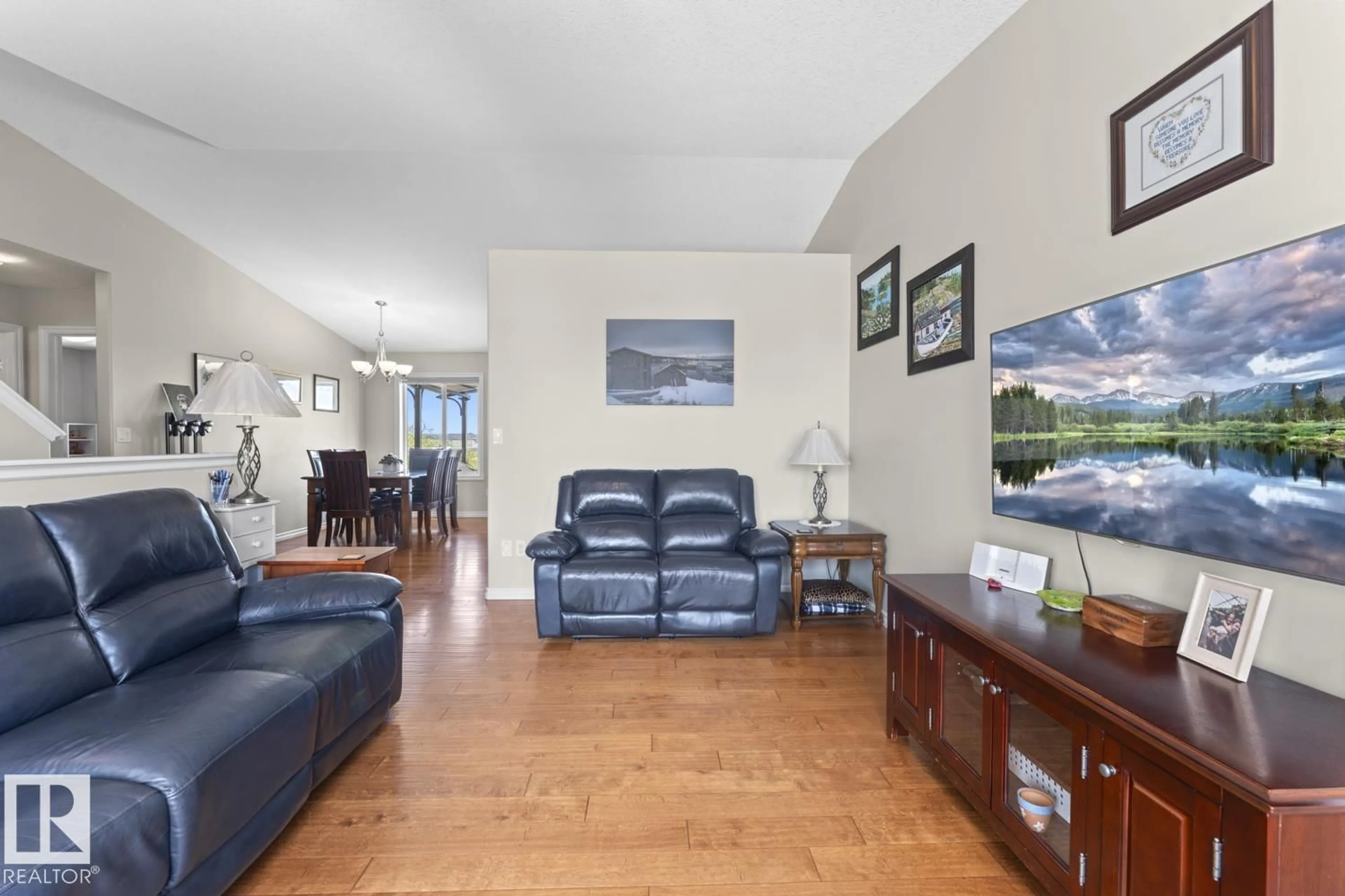Living room with furniture, unknown for 3604 BEAU VISTA BV, Bonnyville Town Alberta T9N0A9