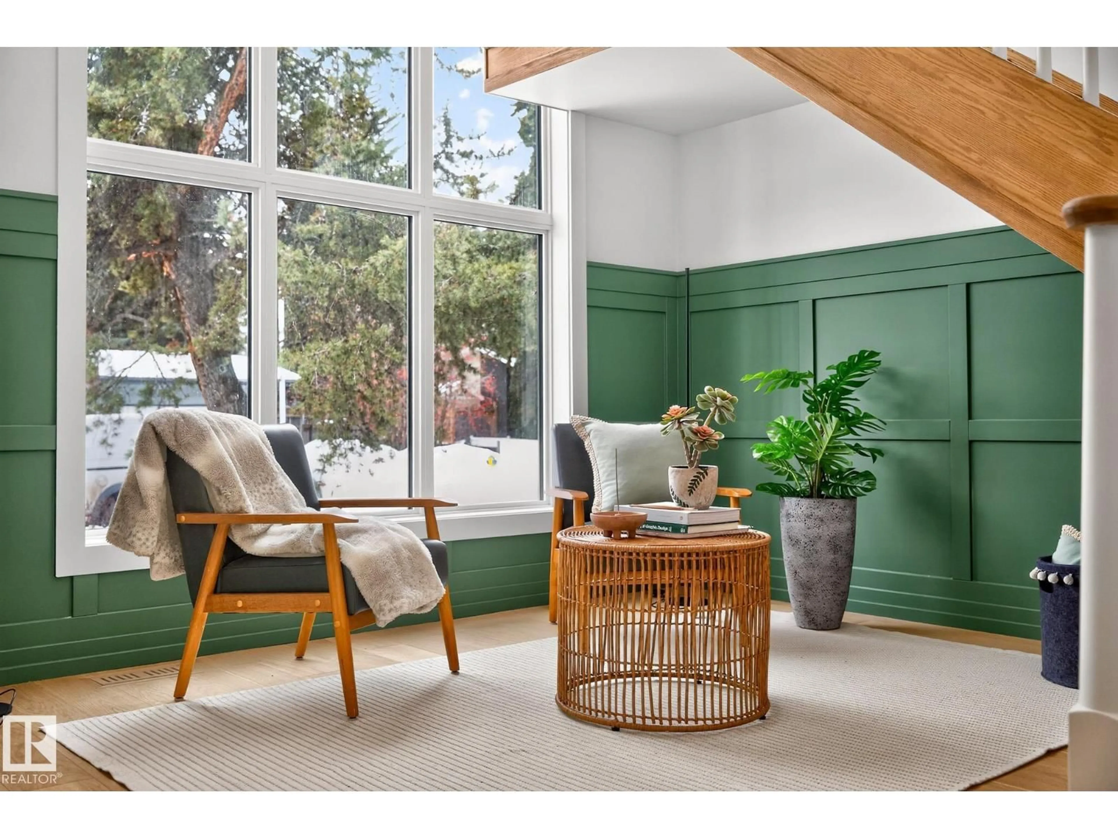 Living room with furniture, unknown for 14004 89A AV, Edmonton Alberta T5R0J5