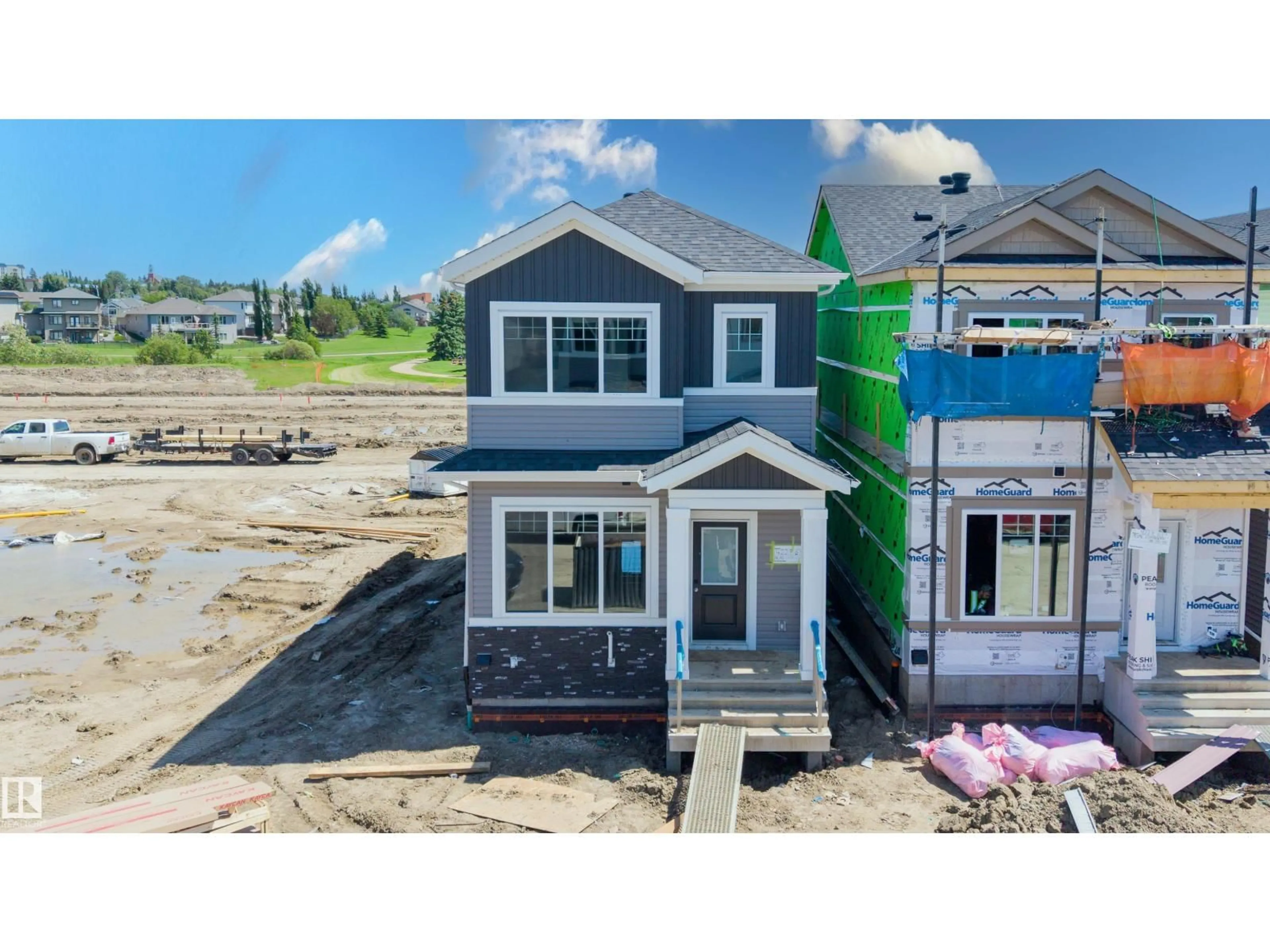 Home with vinyl exterior material, building for 4229 63 ST, Beaumont Alberta T4X2Z4