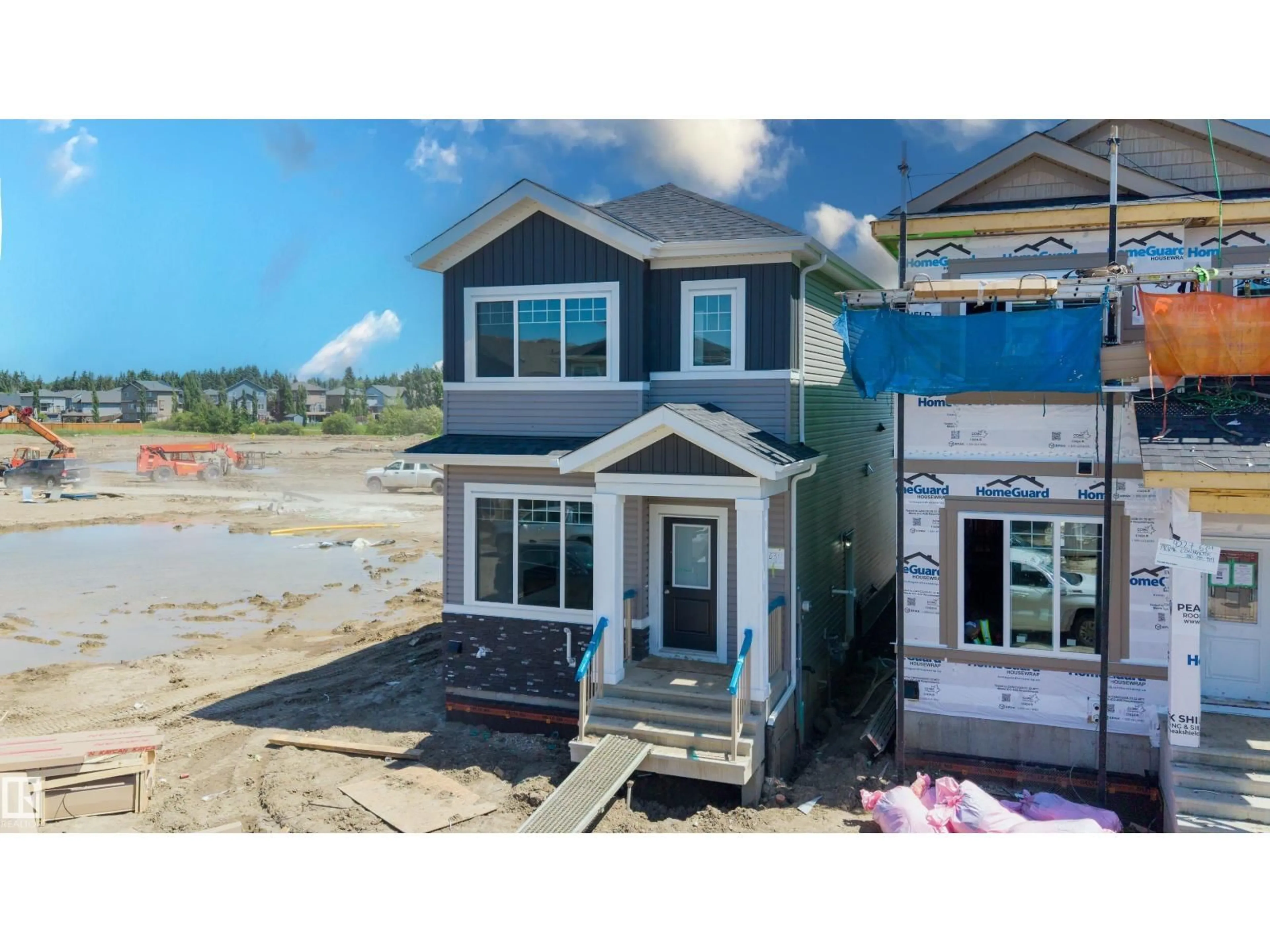 Home with vinyl exterior material, water/lake/river/ocean view for 4229 63 ST, Beaumont Alberta T4X2Z4