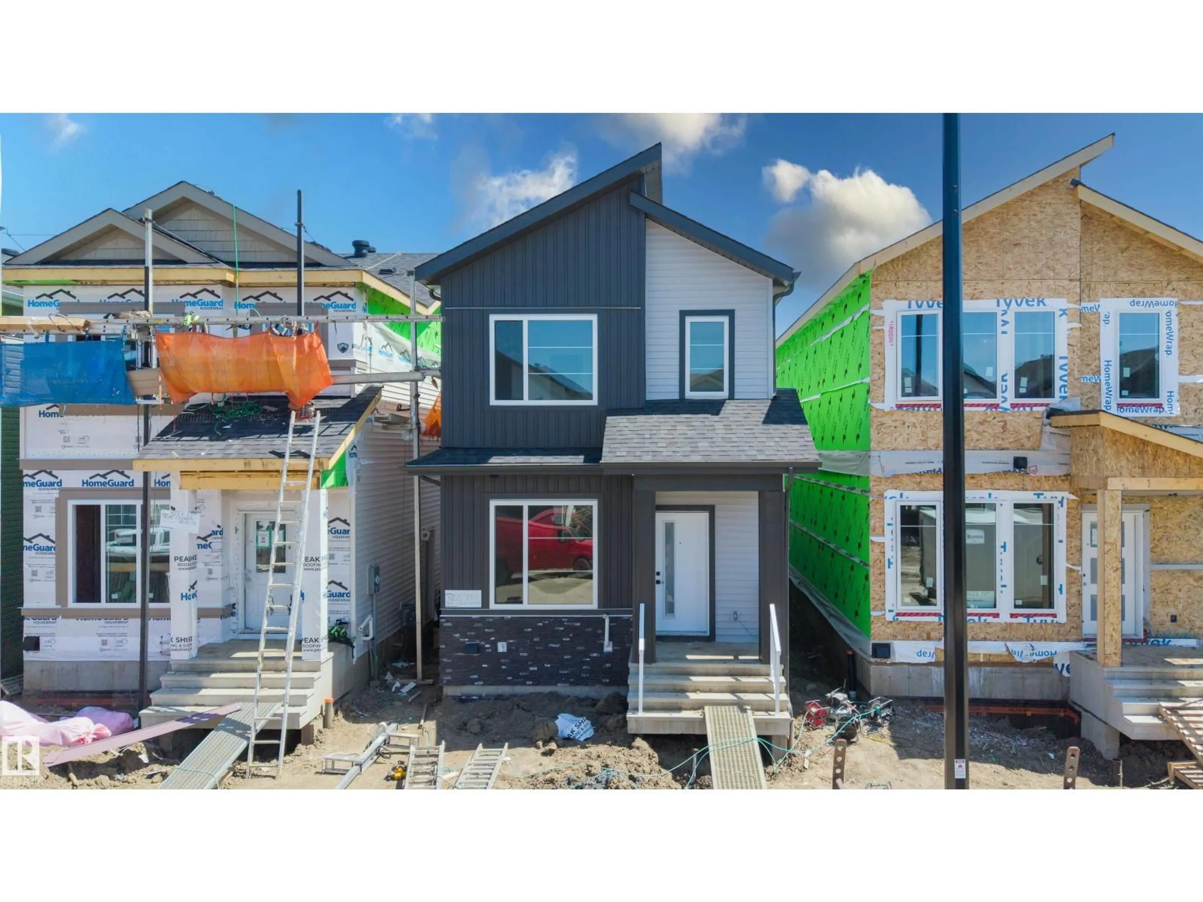 Home with vinyl exterior material, building for 4225 63 ST, Beaumont Alberta T4X2Z4