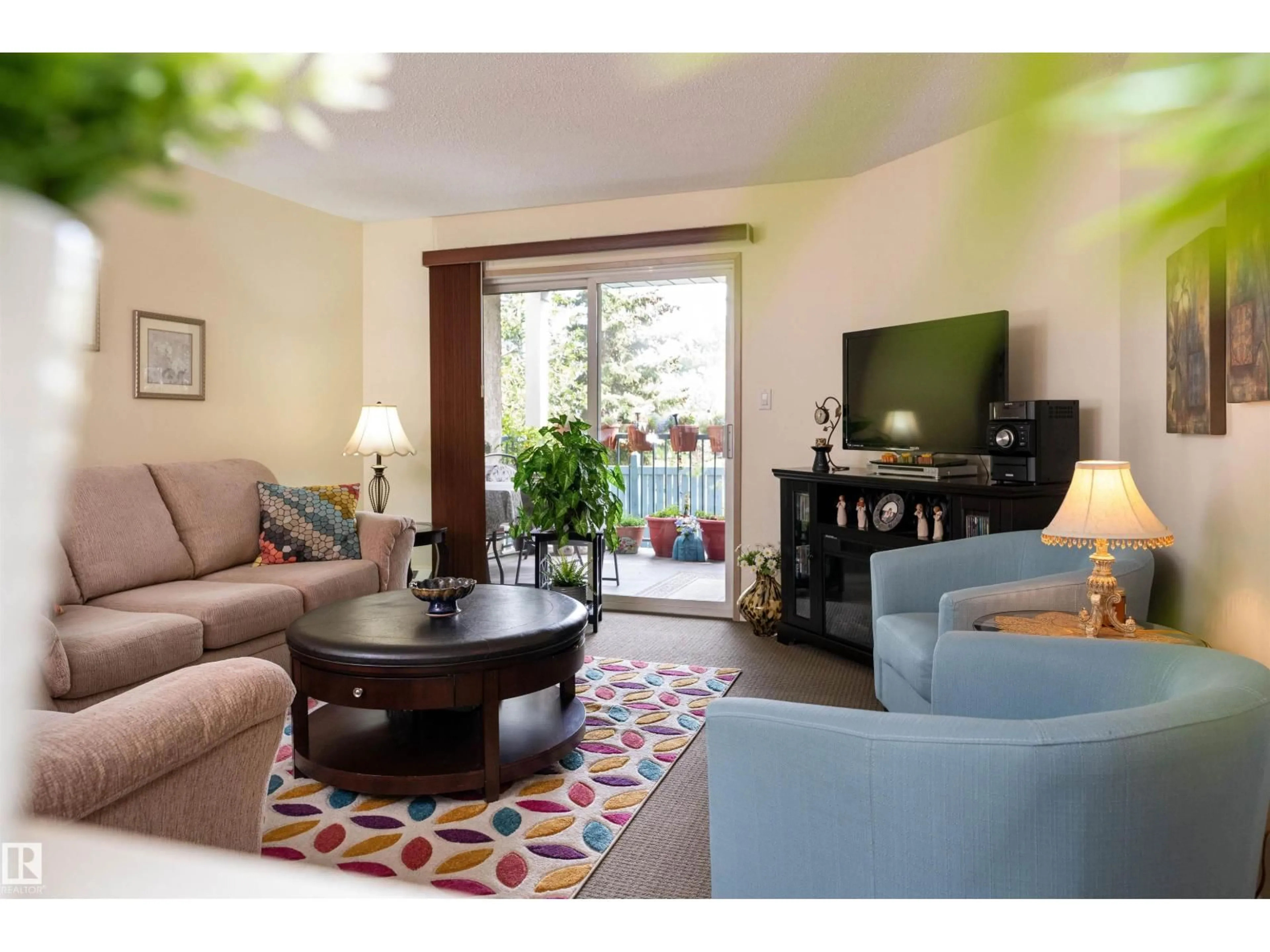 Living room with furniture, unknown for 237 - 2520 50 ST, Edmonton Alberta T6L7A8