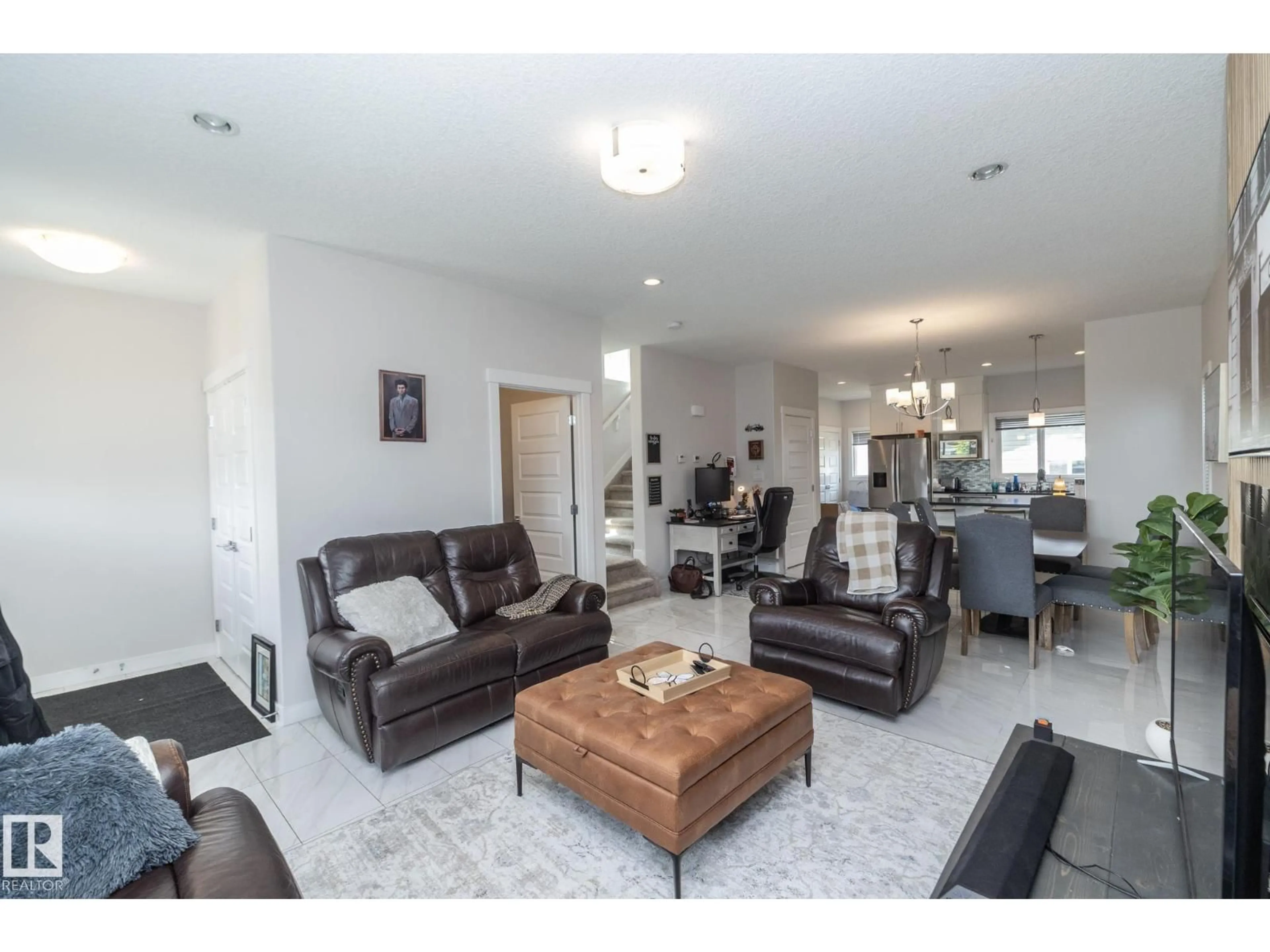 Living room with furniture, unknown for 3506 48 AV, Beaumont Alberta T4X2C4