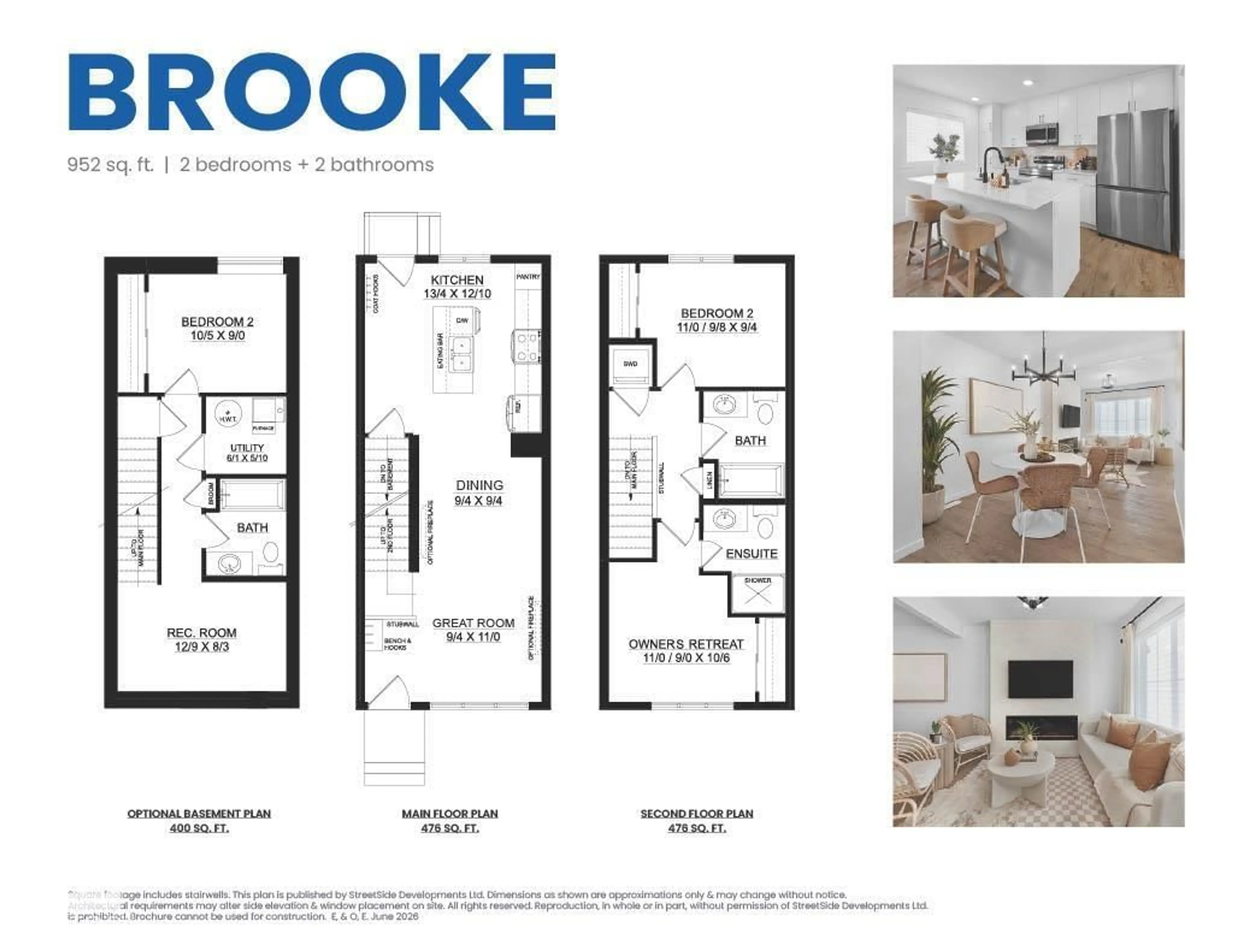 Floor plan for NW - 2119 210 ST, Edmonton Alberta T5S0T1