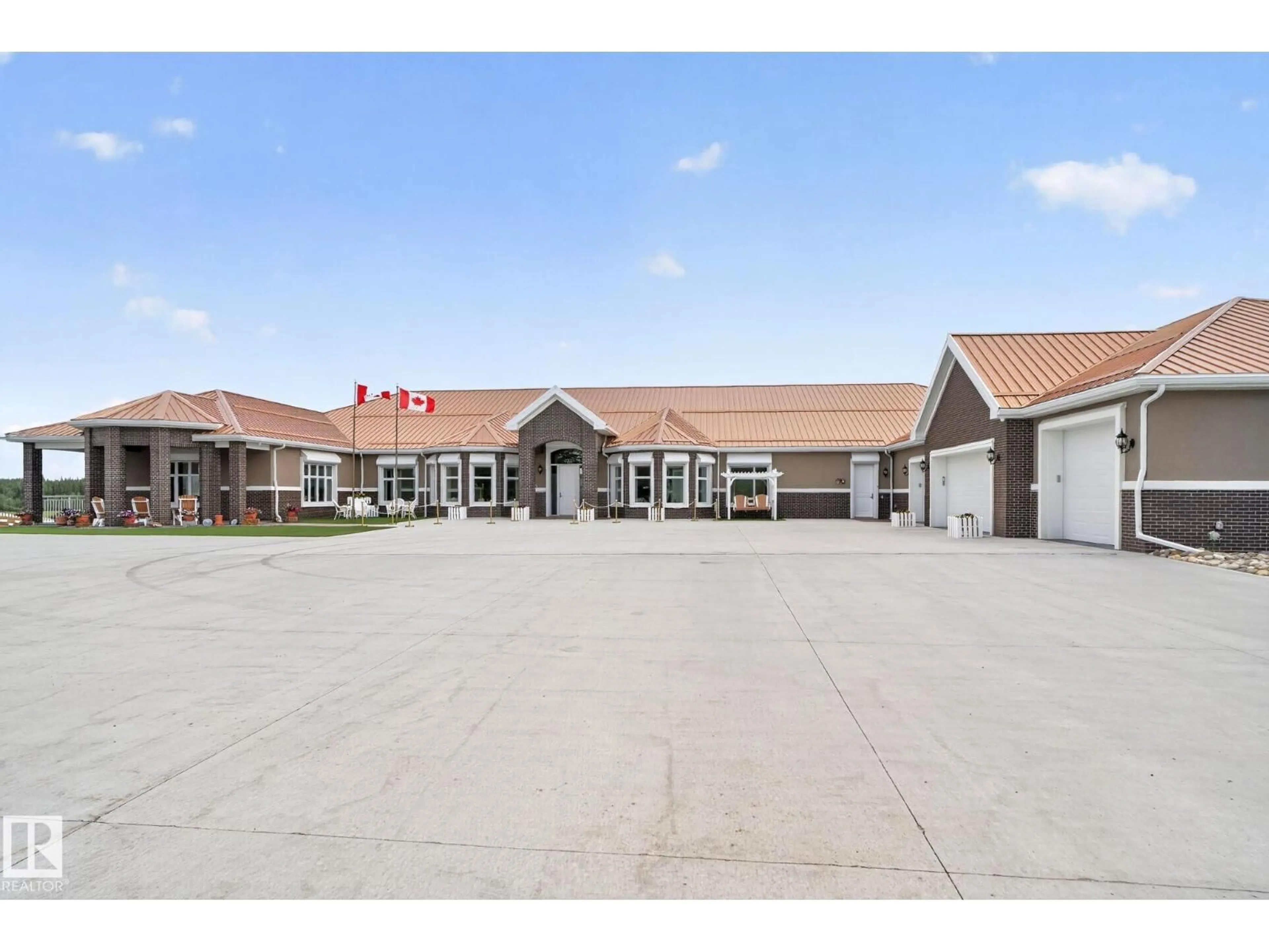 A pic from outside/outdoor area/front of a property/back of a property/a pic from drone, building for 55513 RANGE ROAD 14, Rural Lac Ste. Anne County Alberta T0E1V0