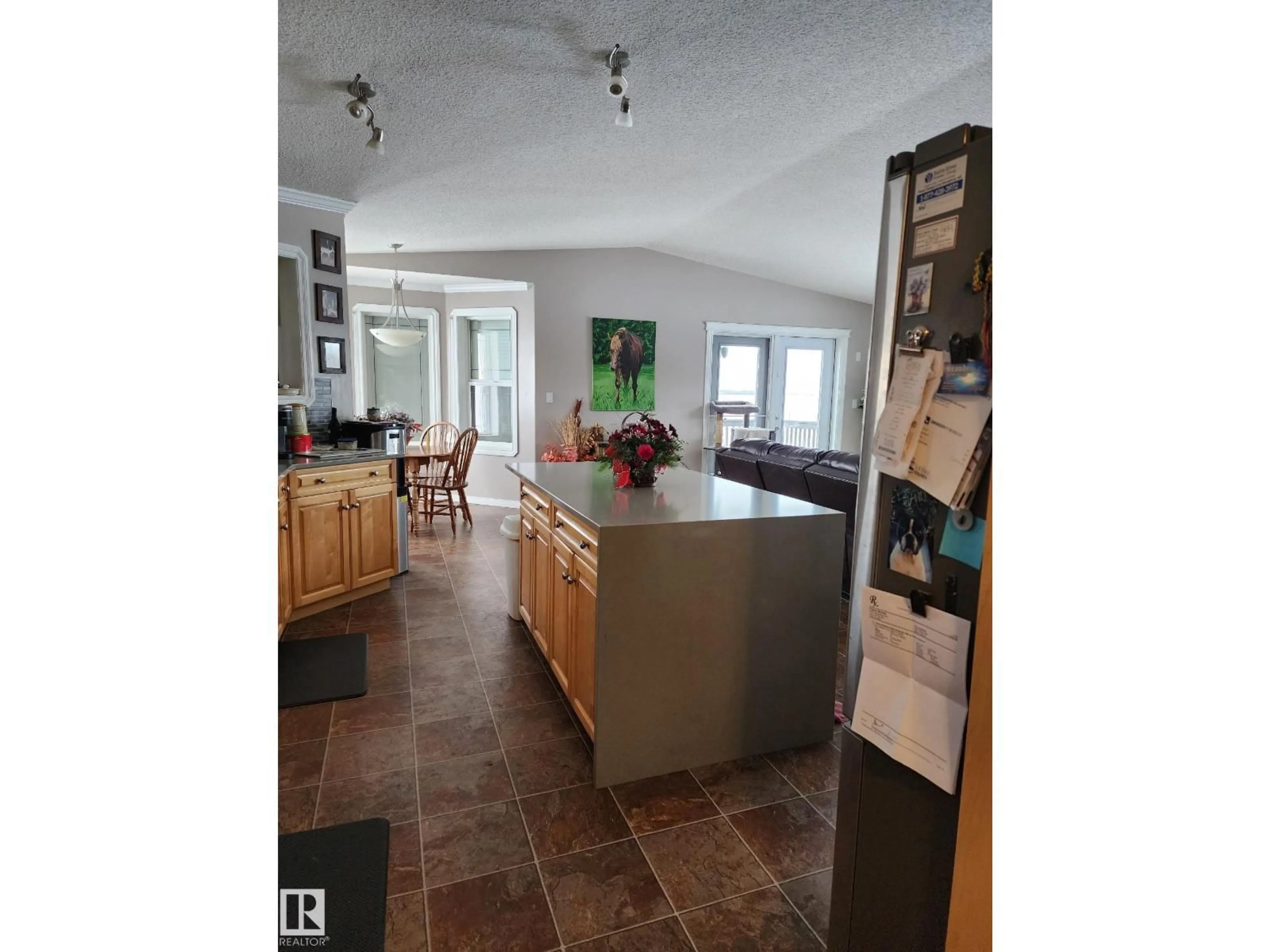 Open concept kitchen, ceramic/tile floor for 48479 RR 230, Rural Leduc County Alberta T0B3M3