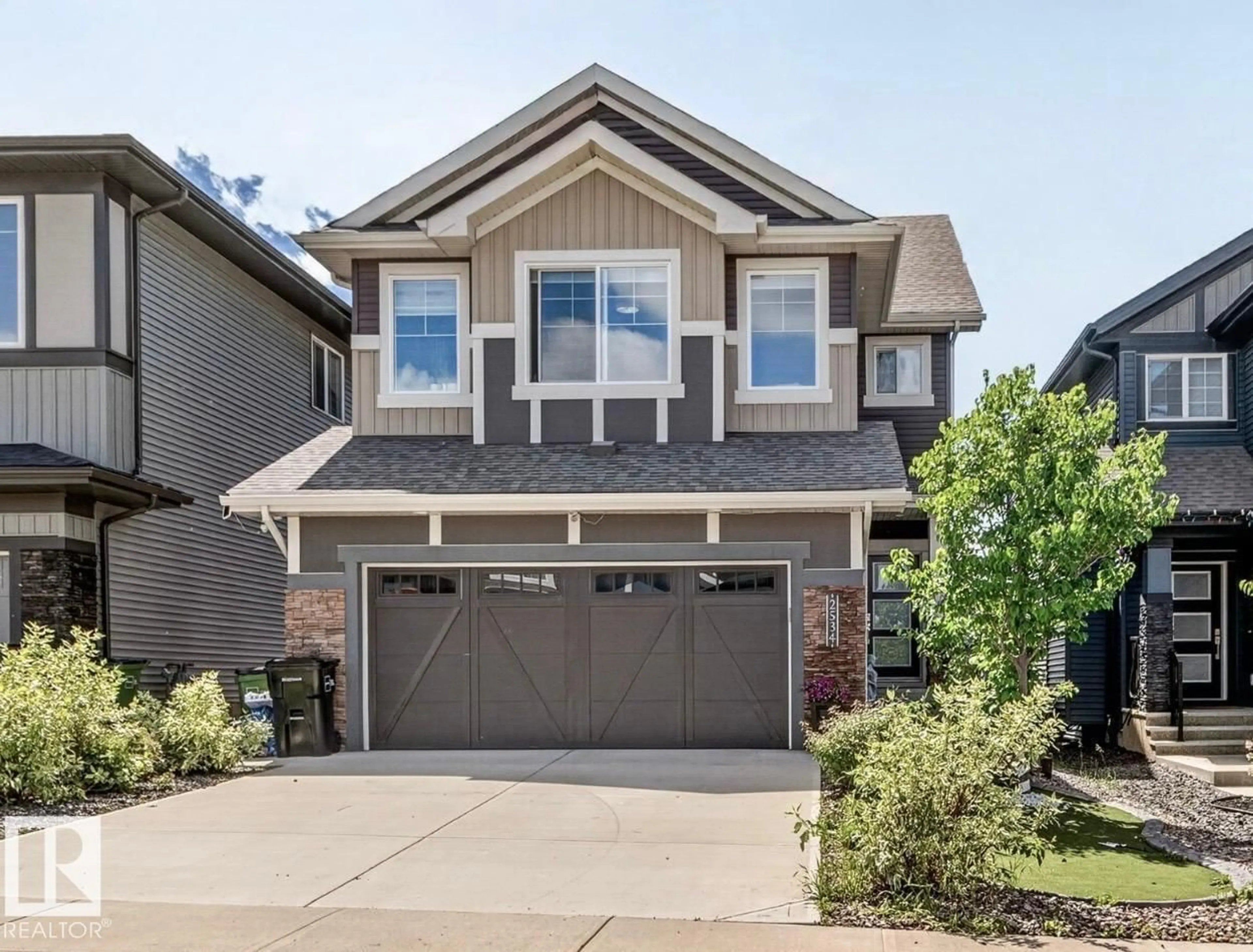Home with brick exterior material, street for 2534 WONNACOTT LO, Edmonton Alberta T6X2K6