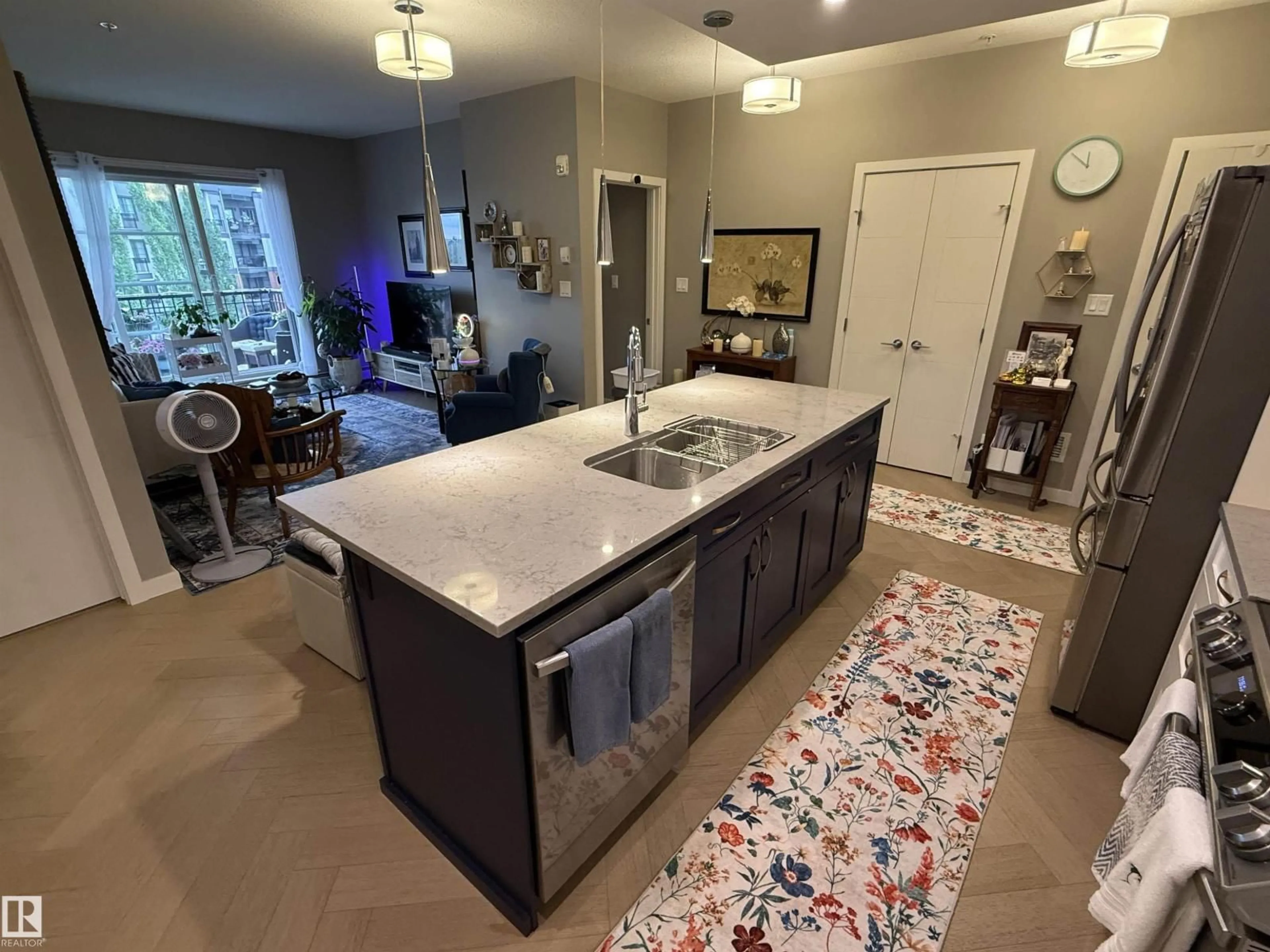 Open concept kitchen, unknown for 1154 - 339 ADAMSON DR, Edmonton Alberta T6W3N5