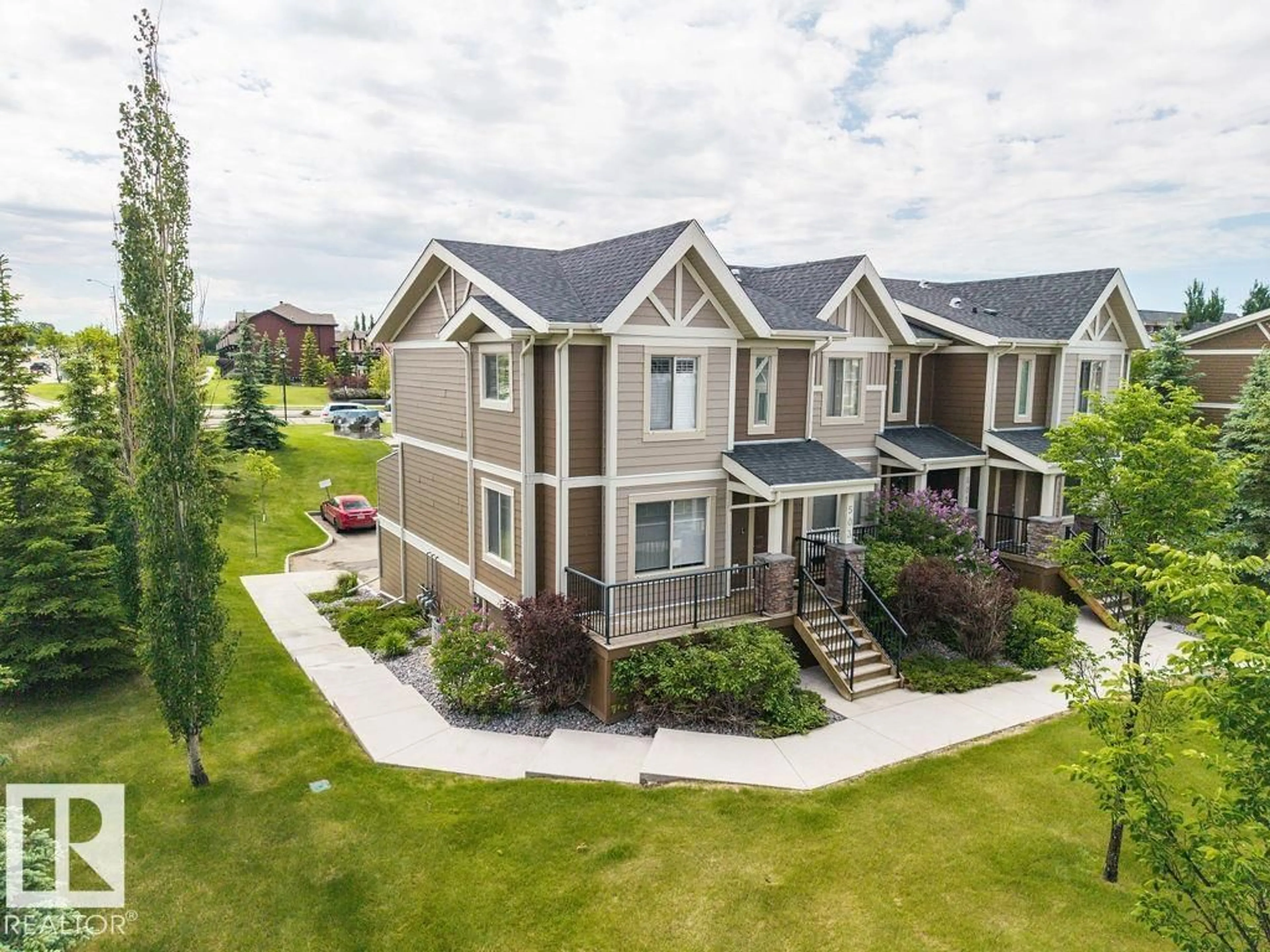 A pic from outside/outdoor area/front of a property/back of a property/a pic from drone, unknown for #503 - 401 PALISADES WAY, Sherwood Park Alberta T8H0R7